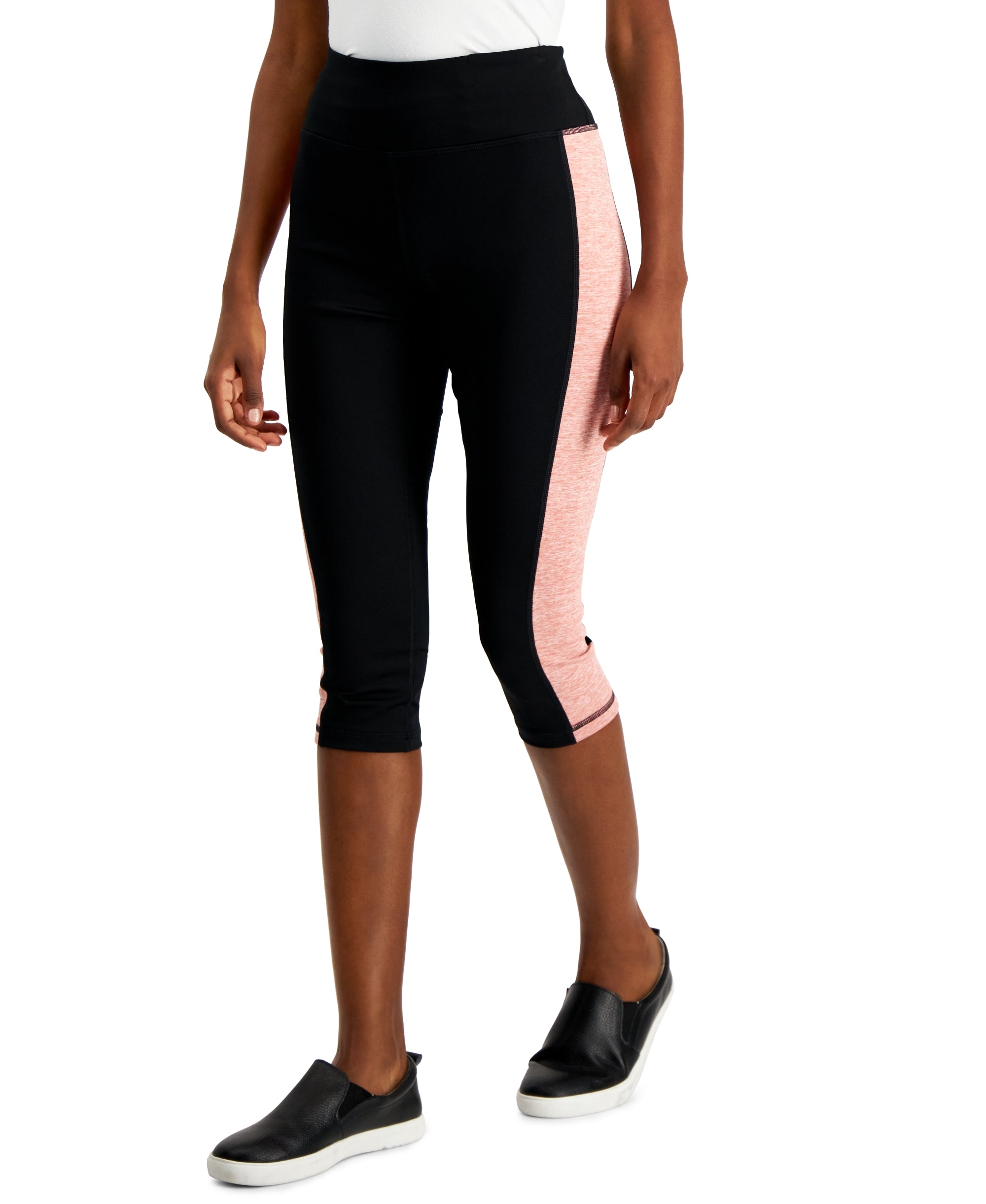 Active Petite Colorblocked Cropped Leggings