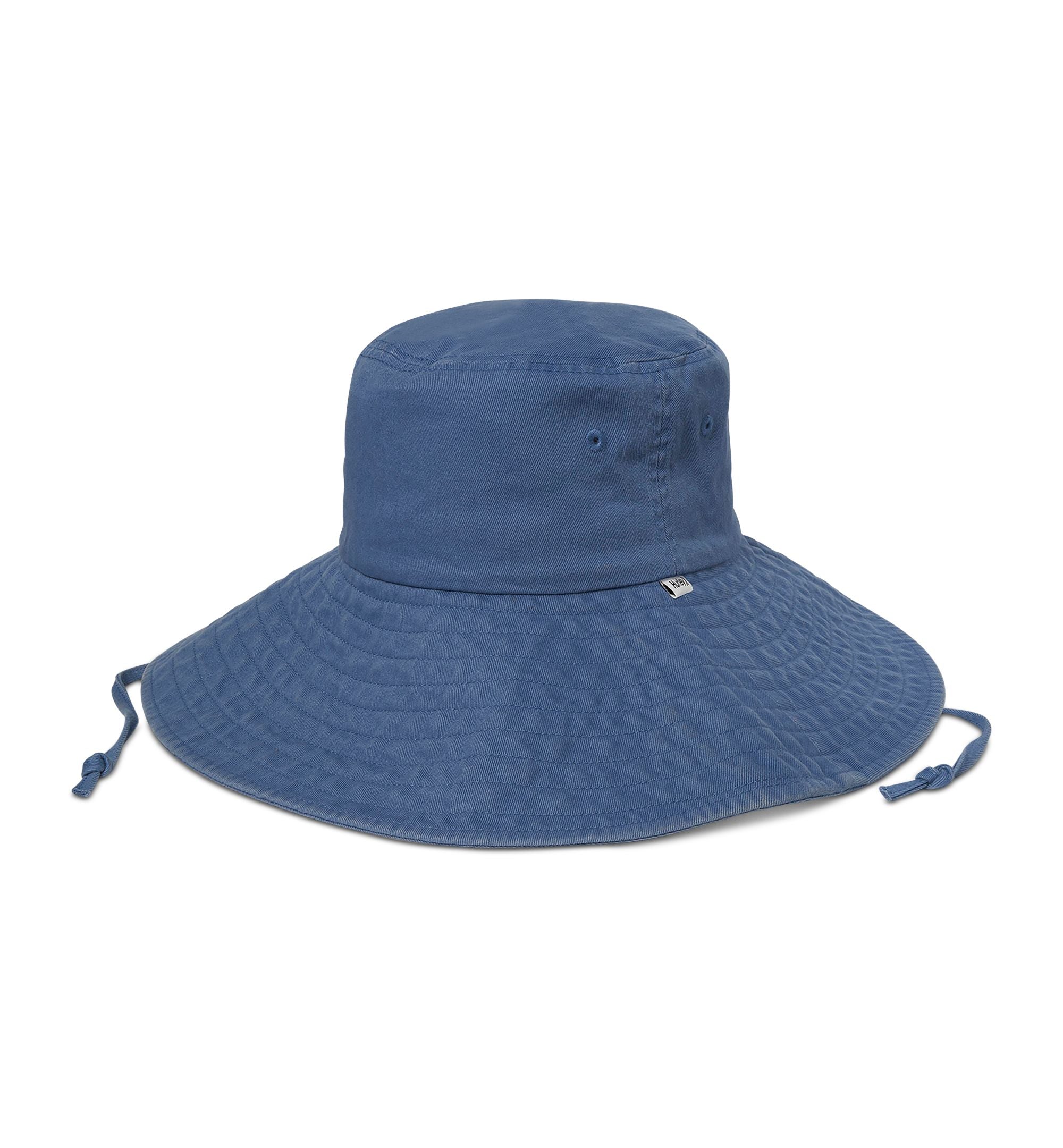 Juniors' Villa Cotton Wide-Brim Bucket Hat