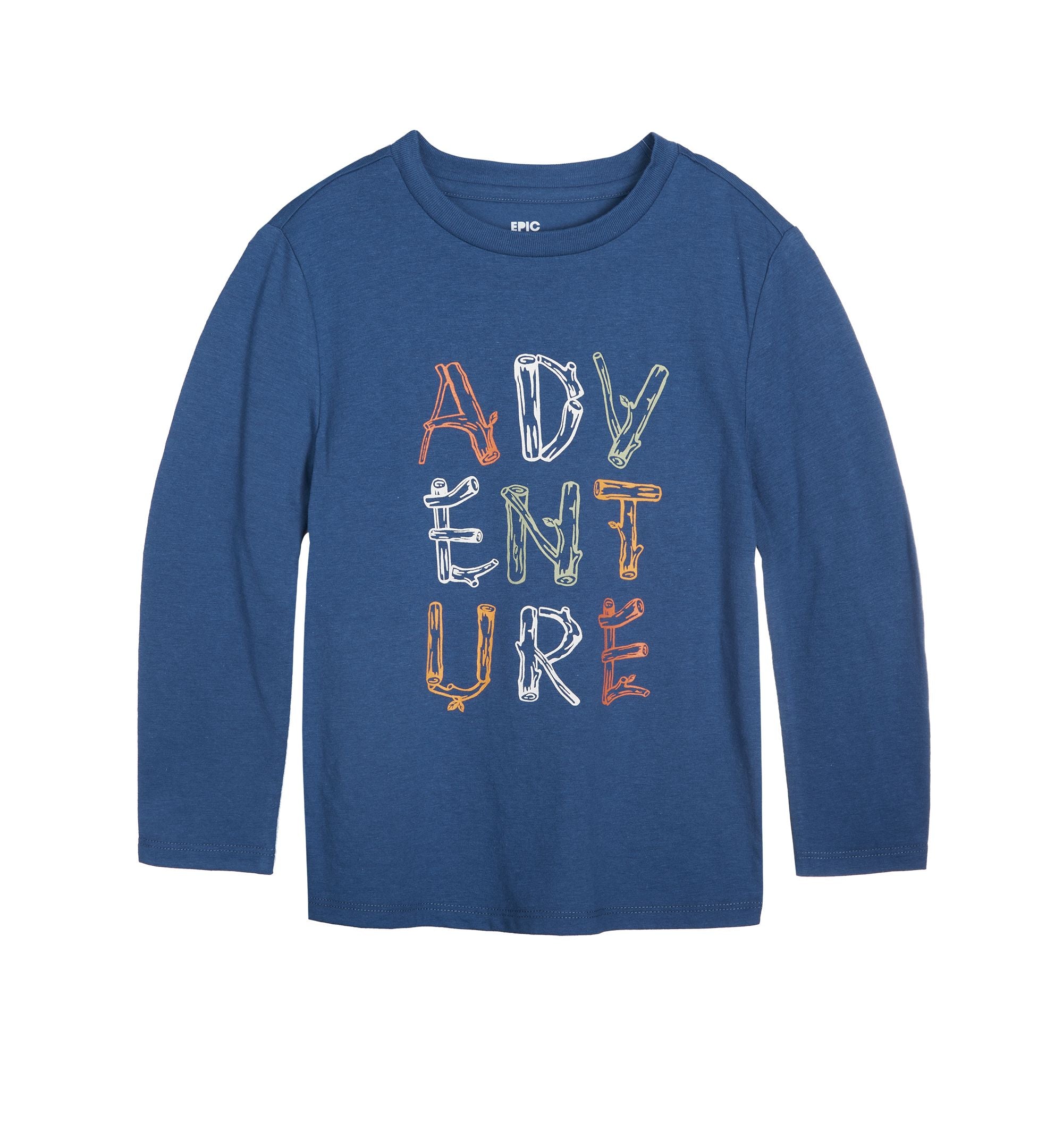 Toddler Boys Long Sleeve Graphic T-Shirt