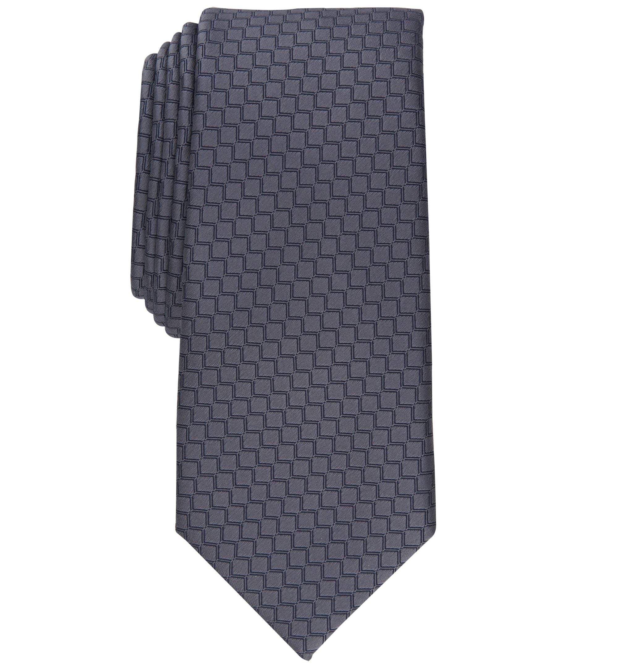 Men's Rolling Neat Slim Tie