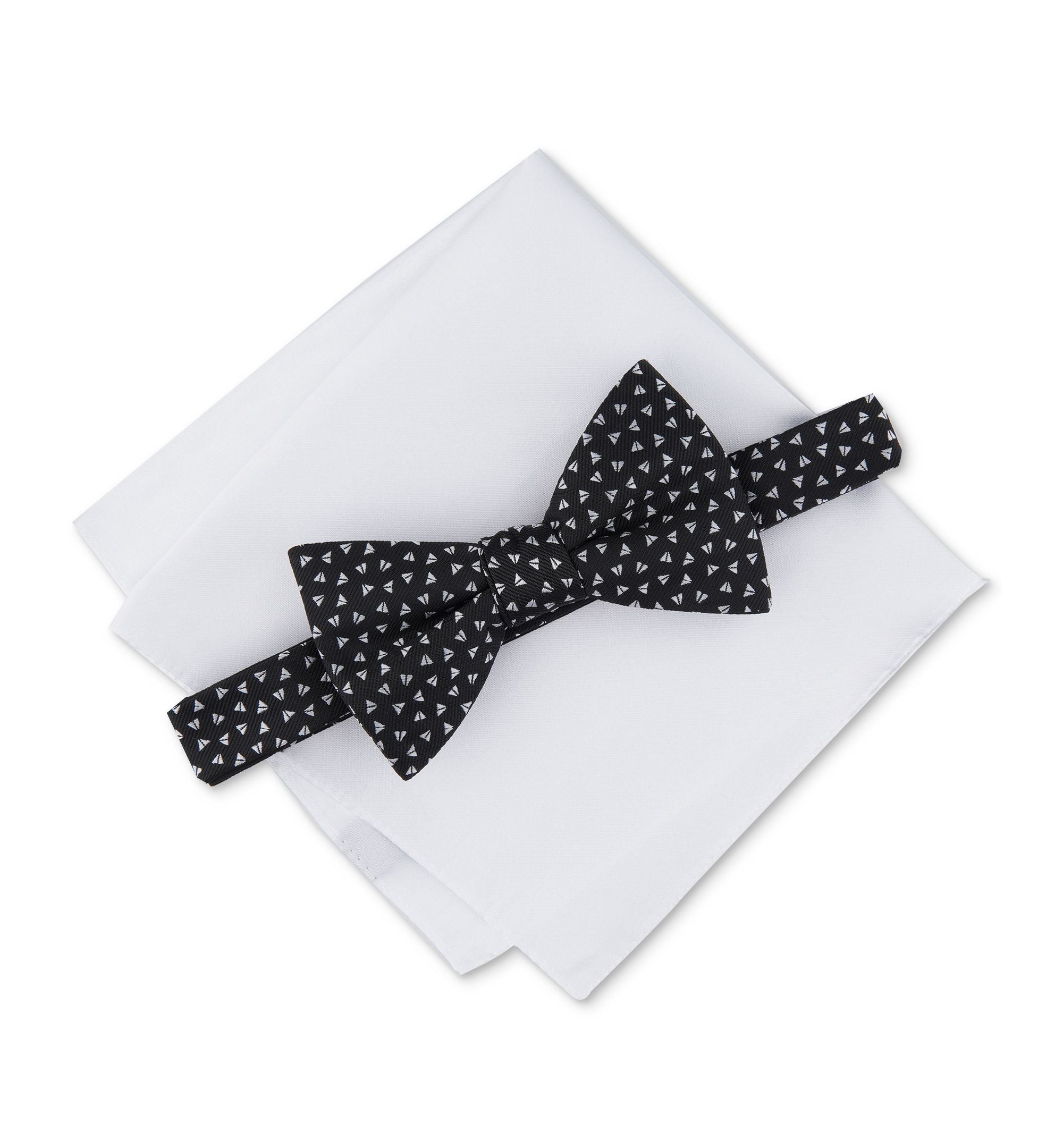 Men's 2-Pc. Bow Tie & Pocket Square Set