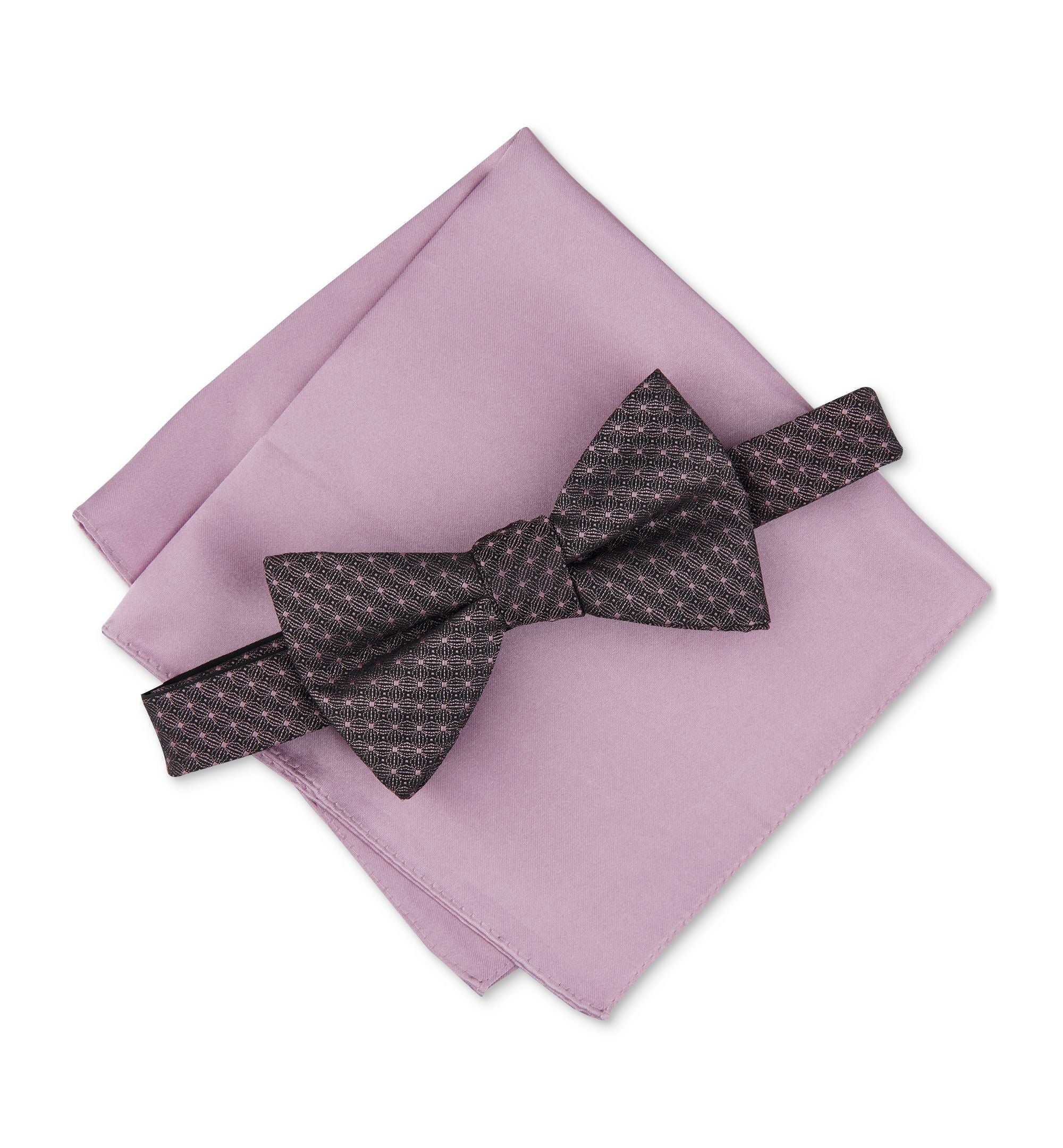 Men's 2-Pc. Bow Tie & Pocket Square Set