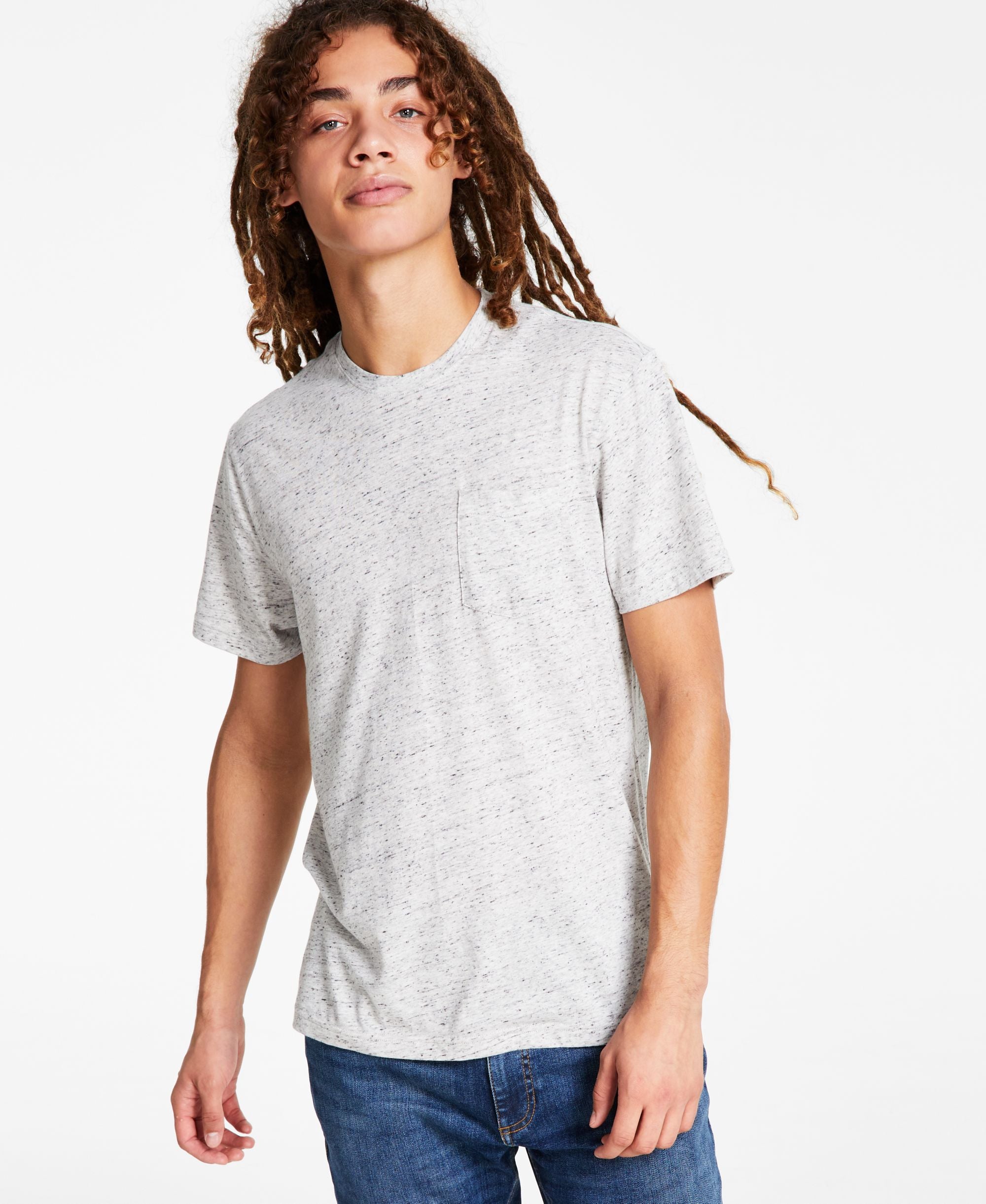 Men's Regular-Fit Jersey Slub T-Shirt