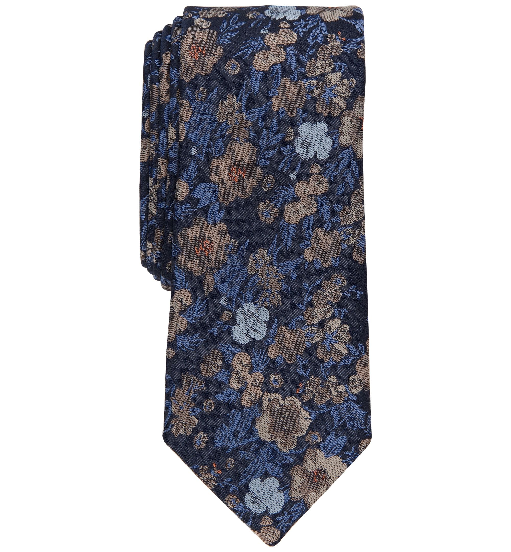 Men's Lisbon Floral-Print Tie L