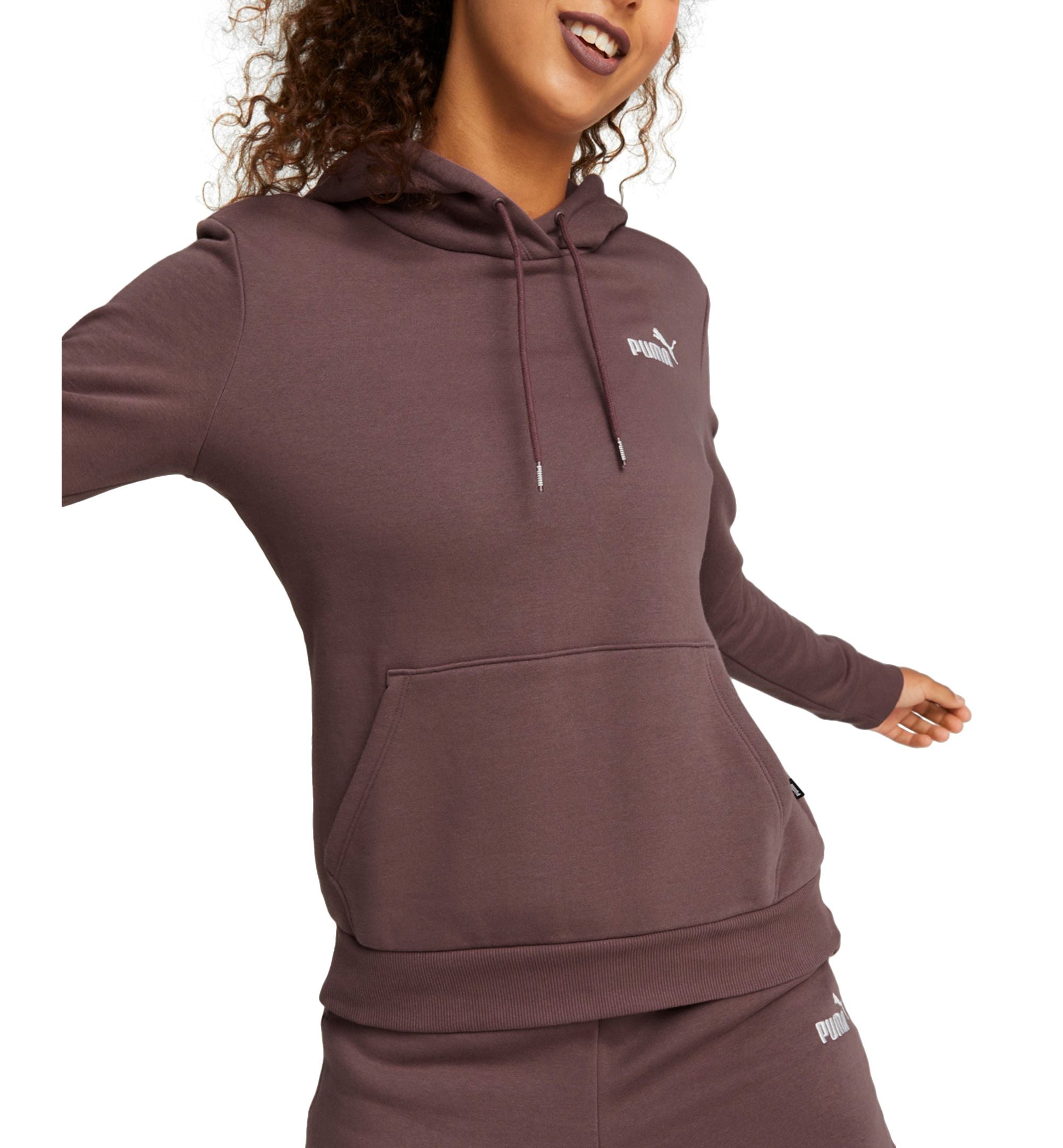 Women's Essentials Embroidered Hooded Fleece Sweatshirt