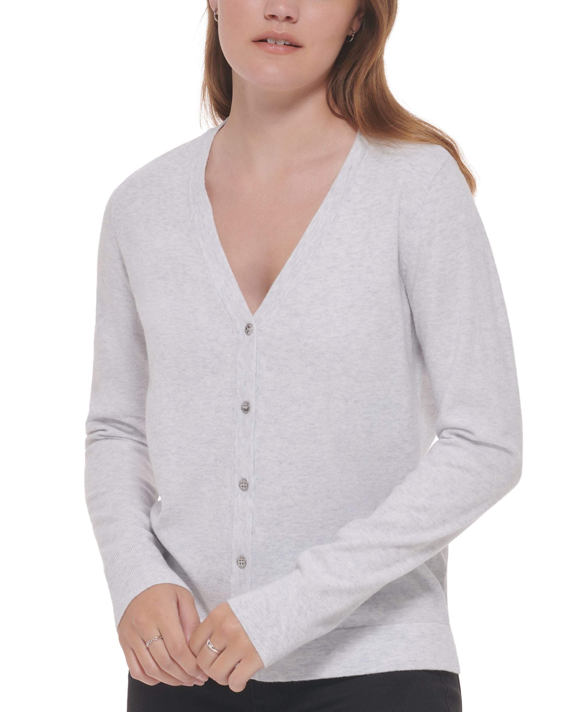 Women's Button-Front Cardigan