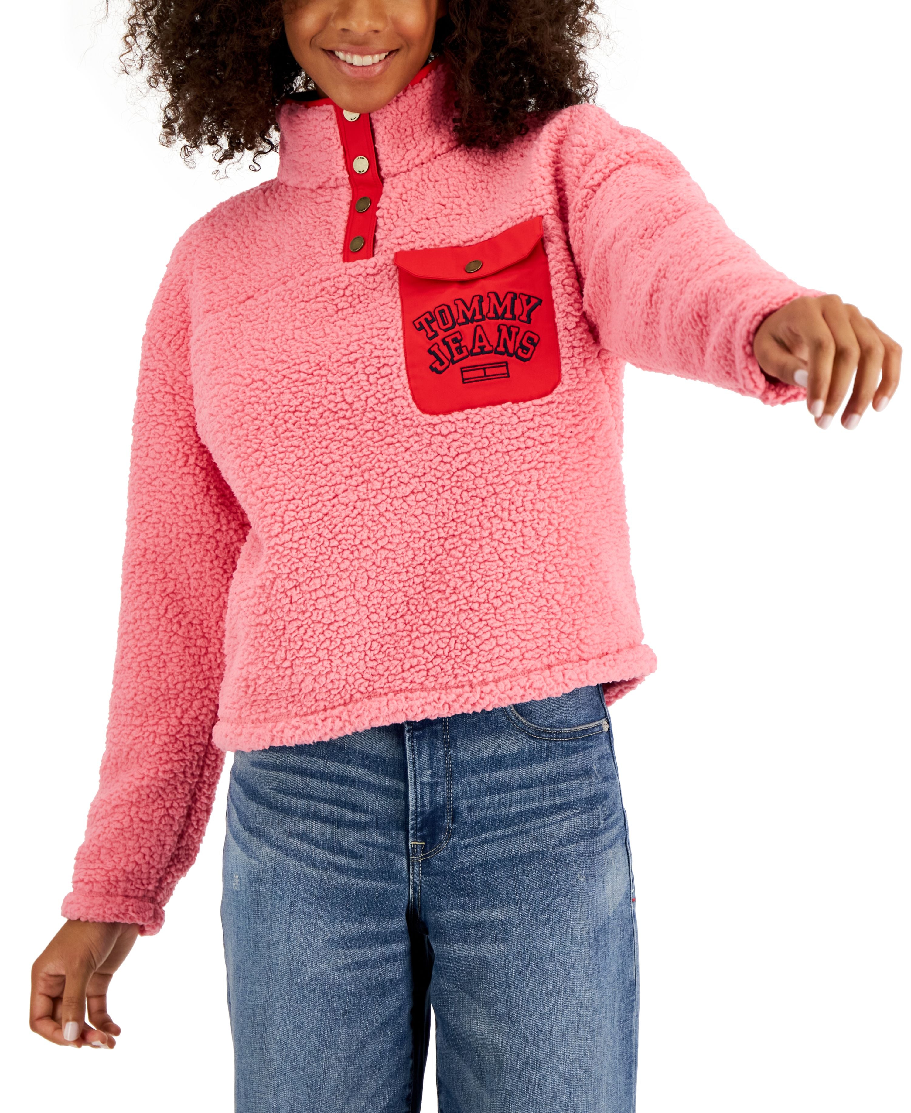Women's Quarter-Snap Sherpa Pullover