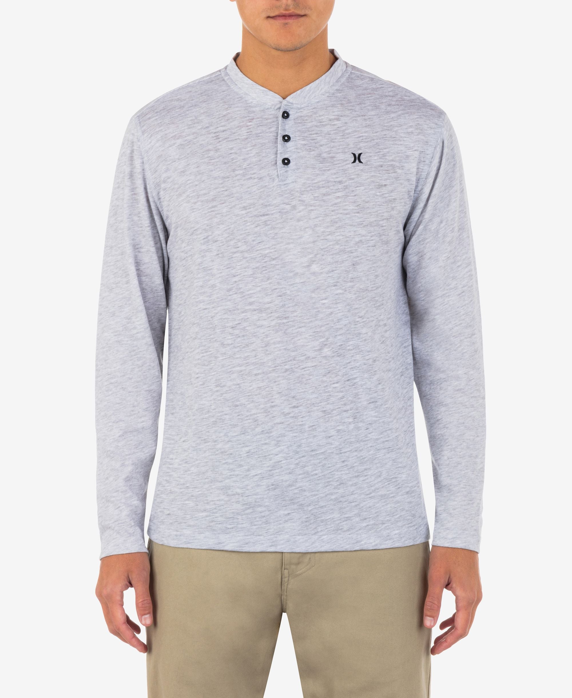 Men's Vista Henley Button-Up Long Sleeve Shirt