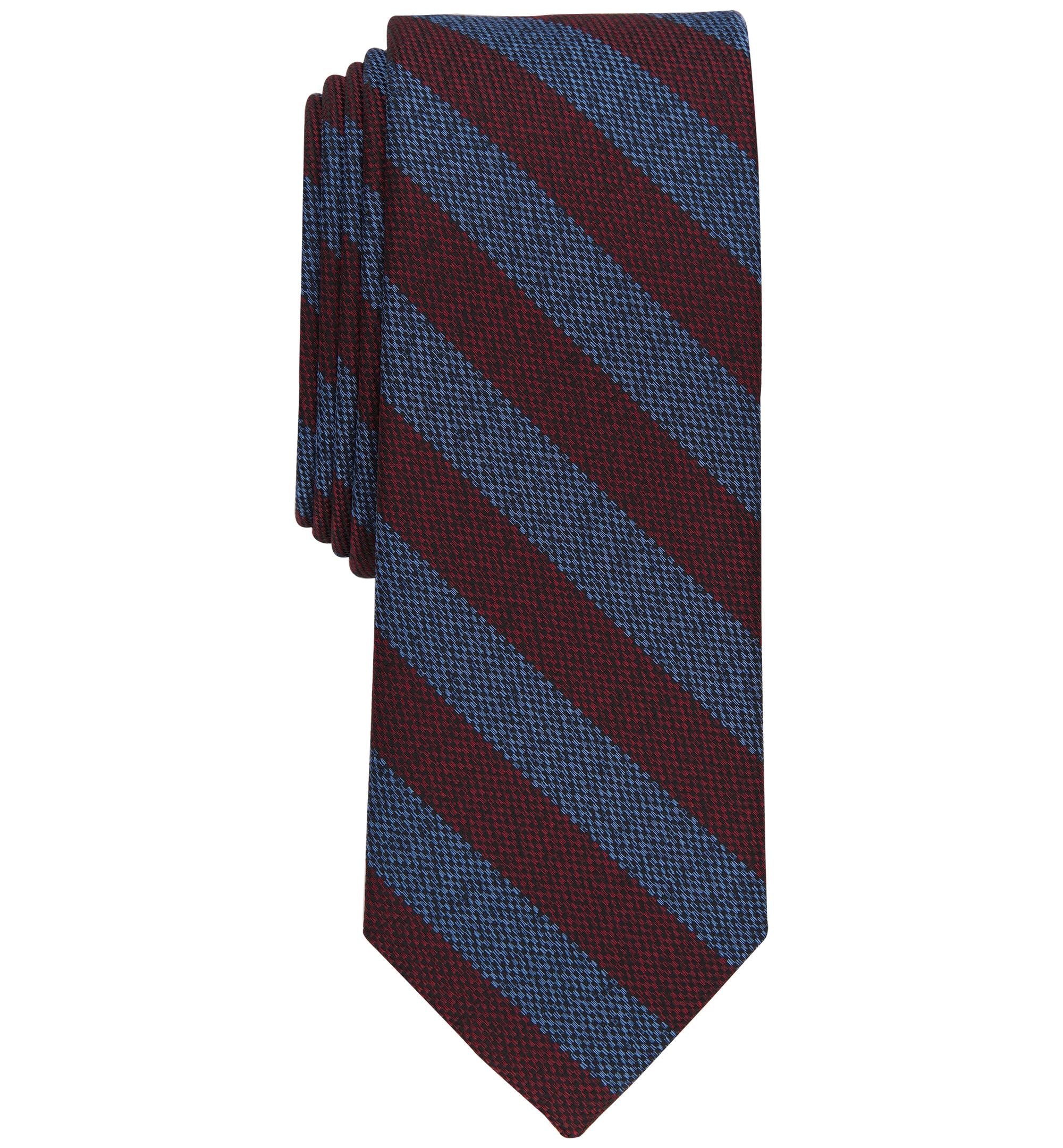 Men's Arrow Striped Skinny Tie