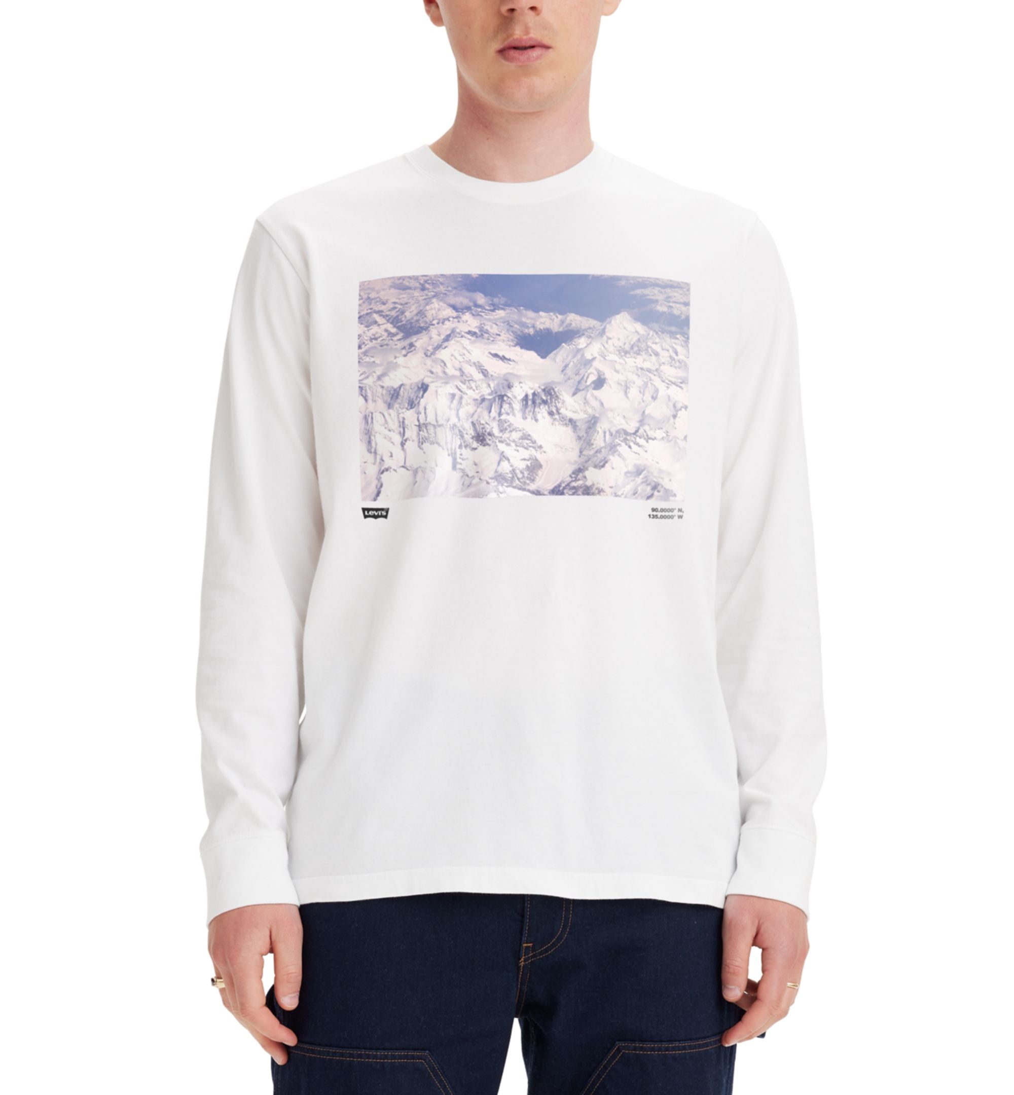 Men's Explorer Club Graphic Long-Sleeve T-Shirt