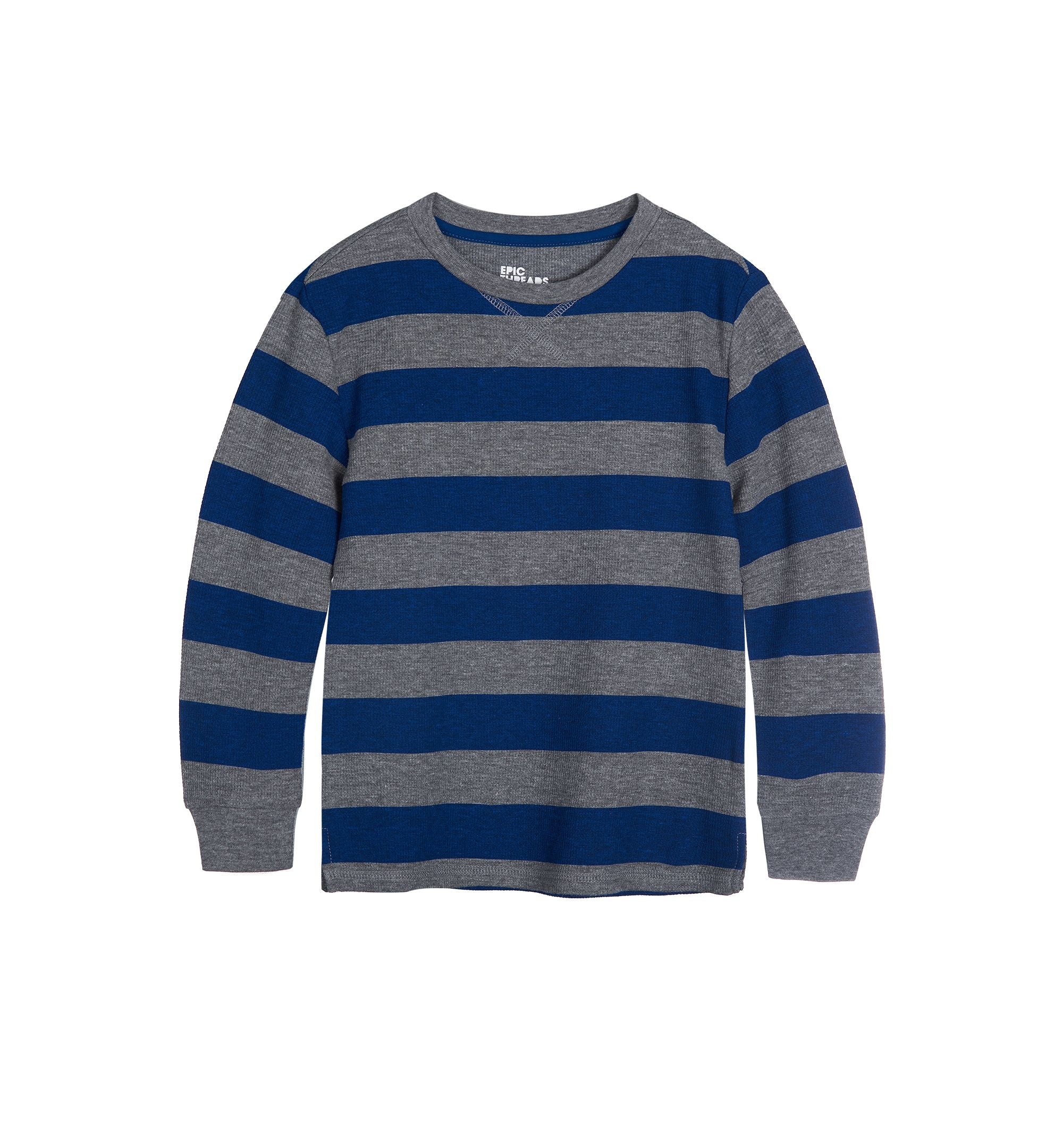 Epic Threads Toddler Boys Long Sleeve Stripe Thermal T-Shirt