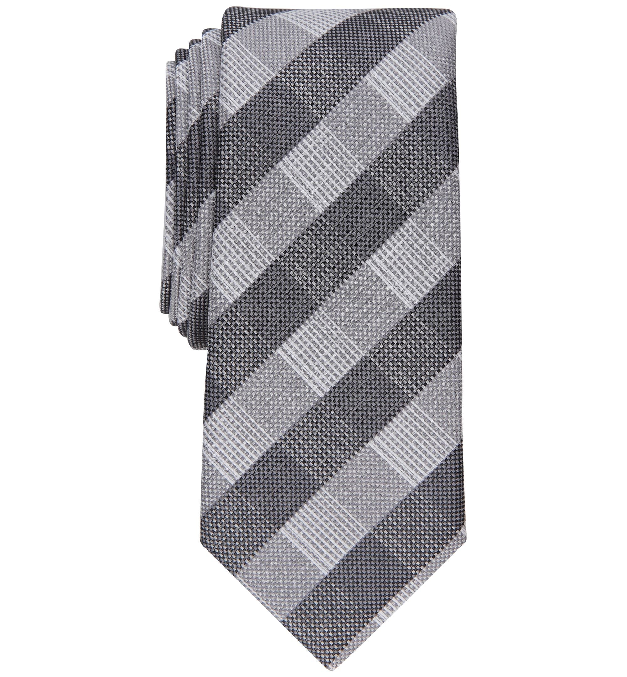 Men's Slim Plaid Tie