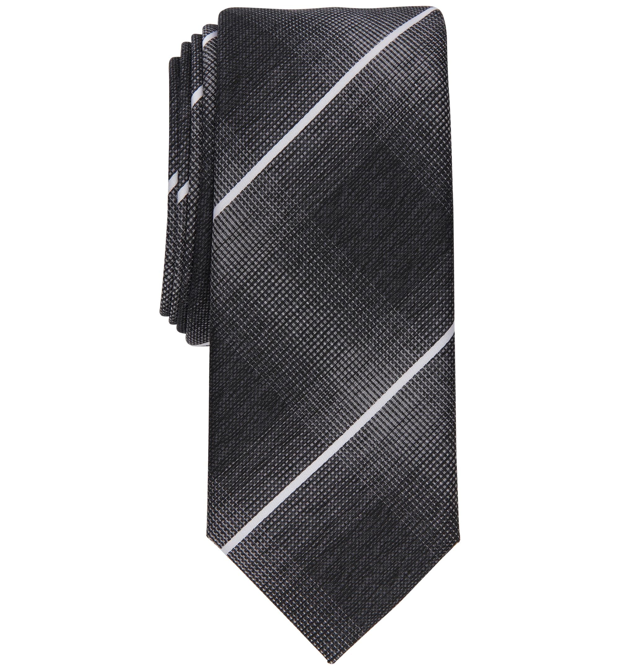 Men's Slim Plaid Tie