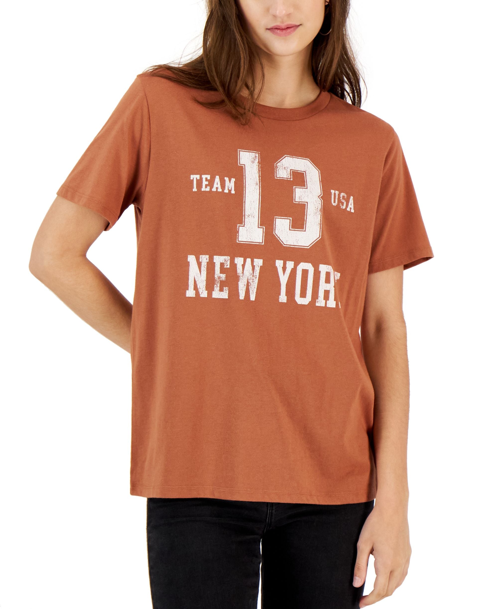 Juniors' New York Relaxed Graphic T-Shirt