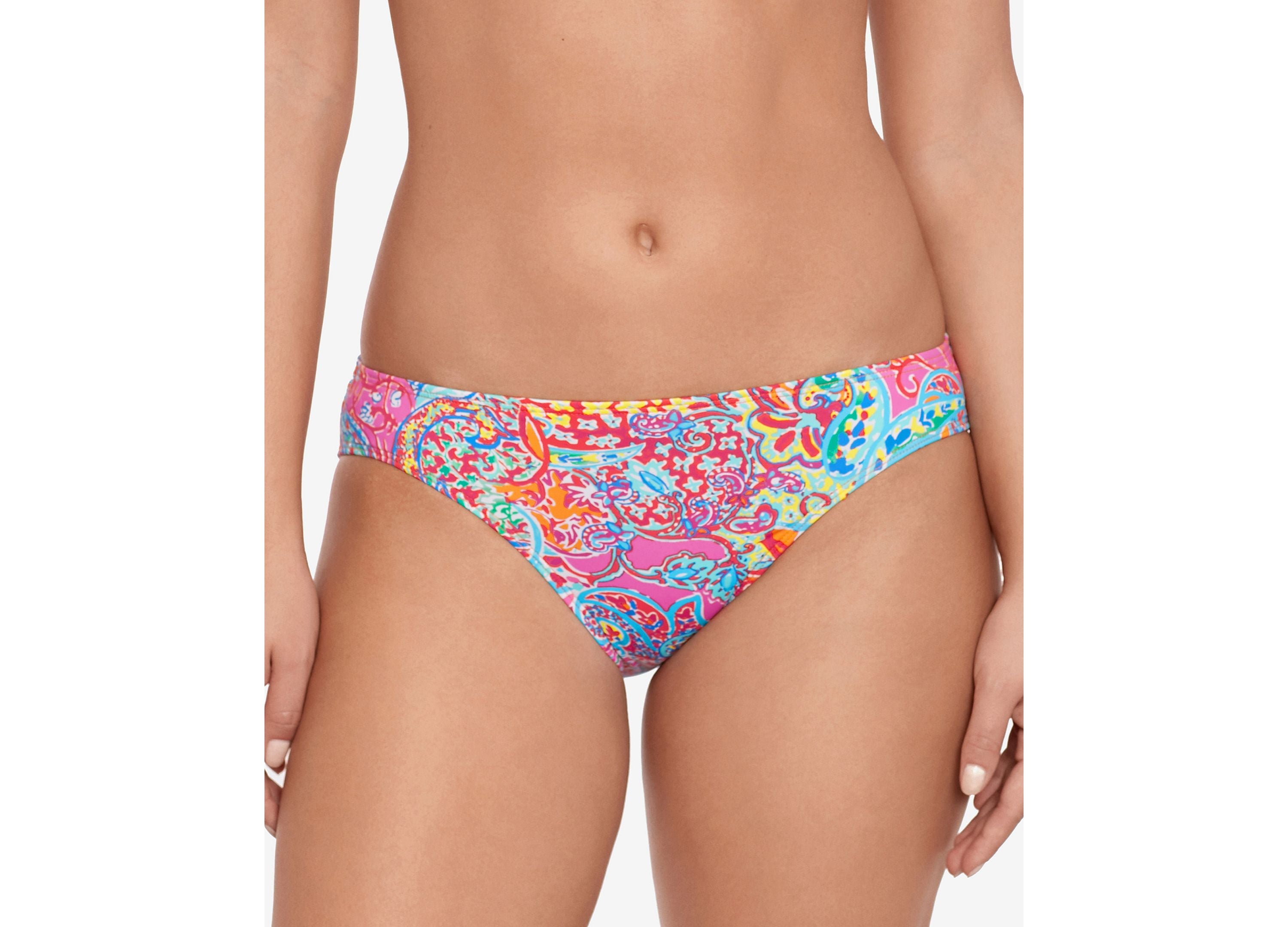 Women's Printed Hipster Bikini Bottoms