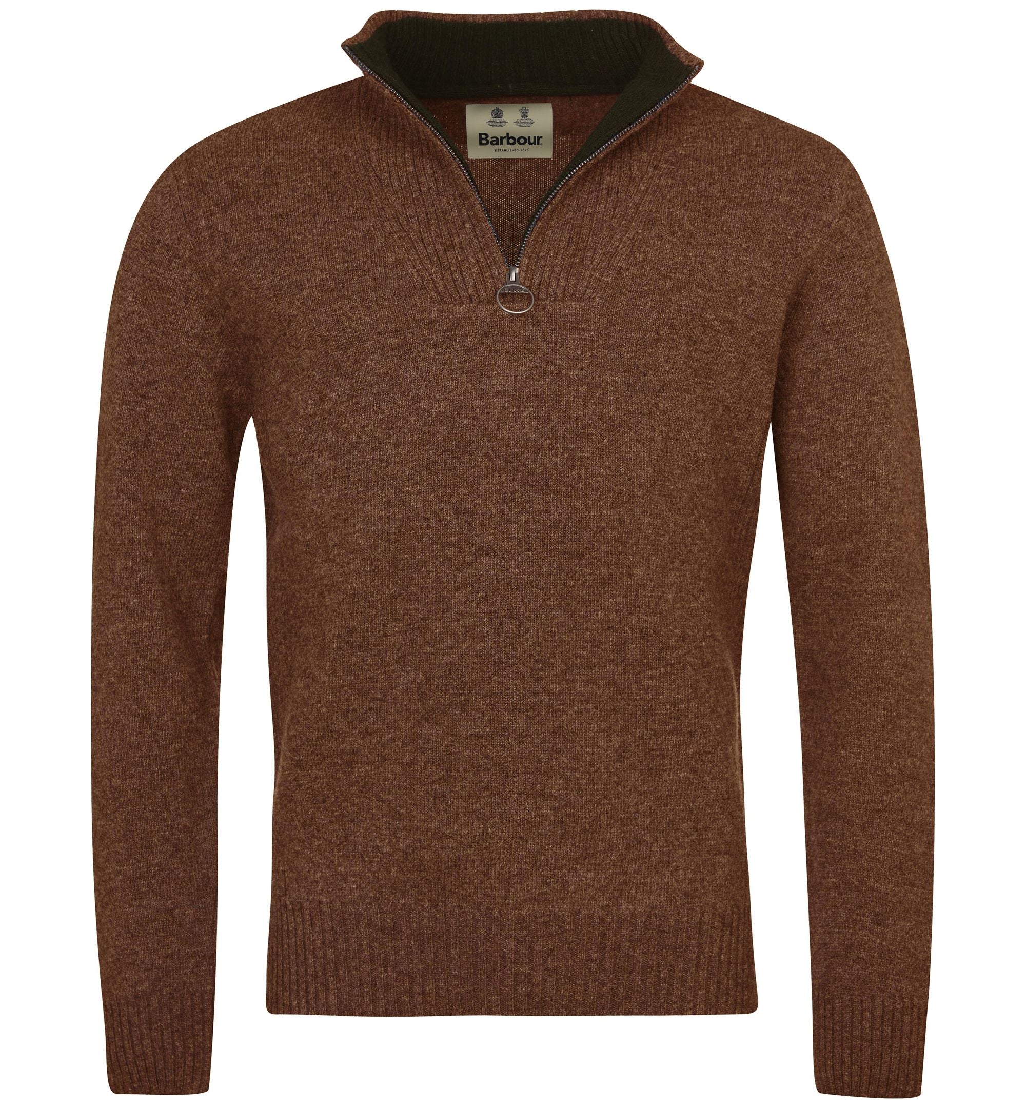 Men's Nelson Essential Quarter-Zip Wool Sweater