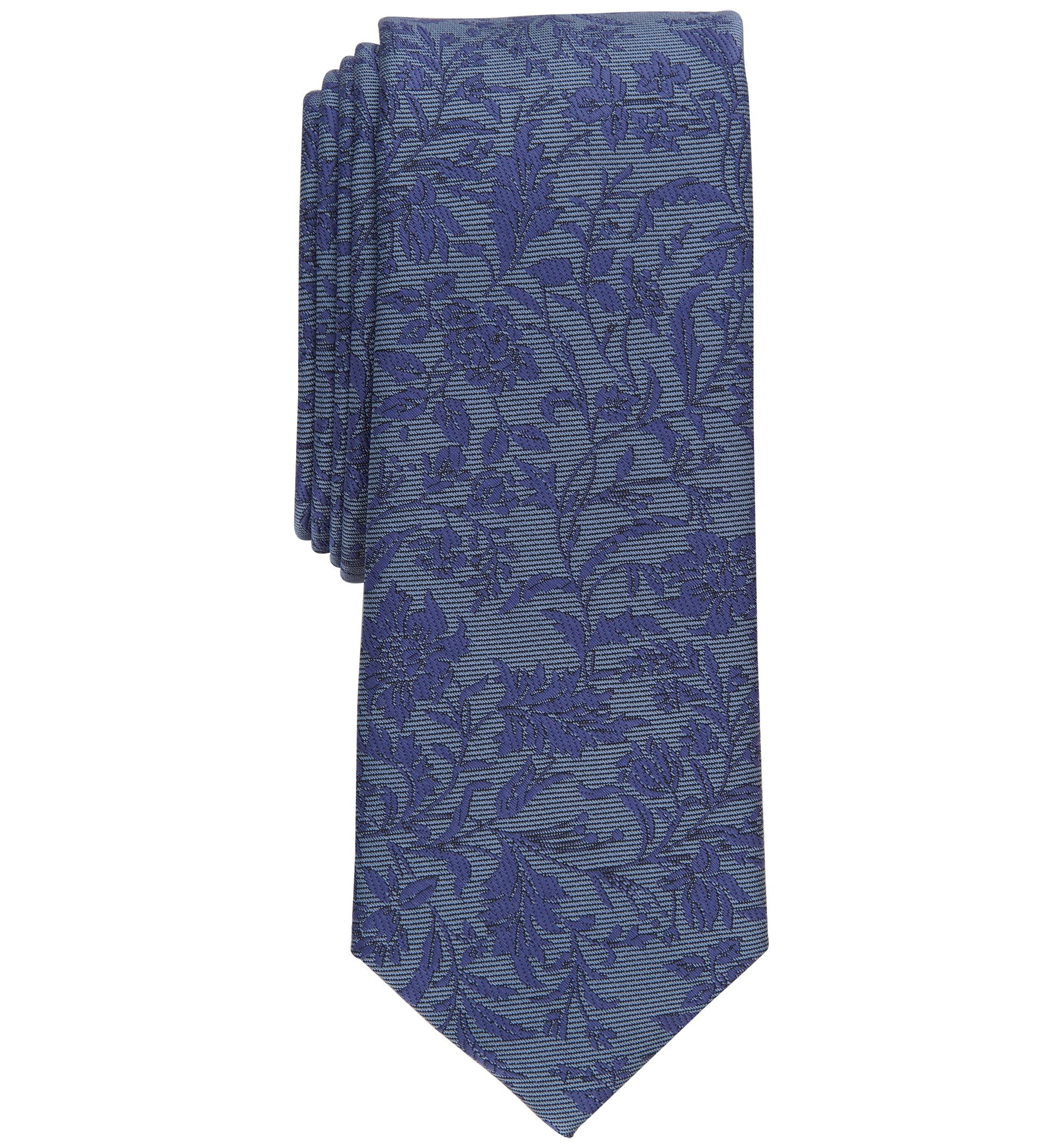 Men's Edken Tonal Floral-Print Tie