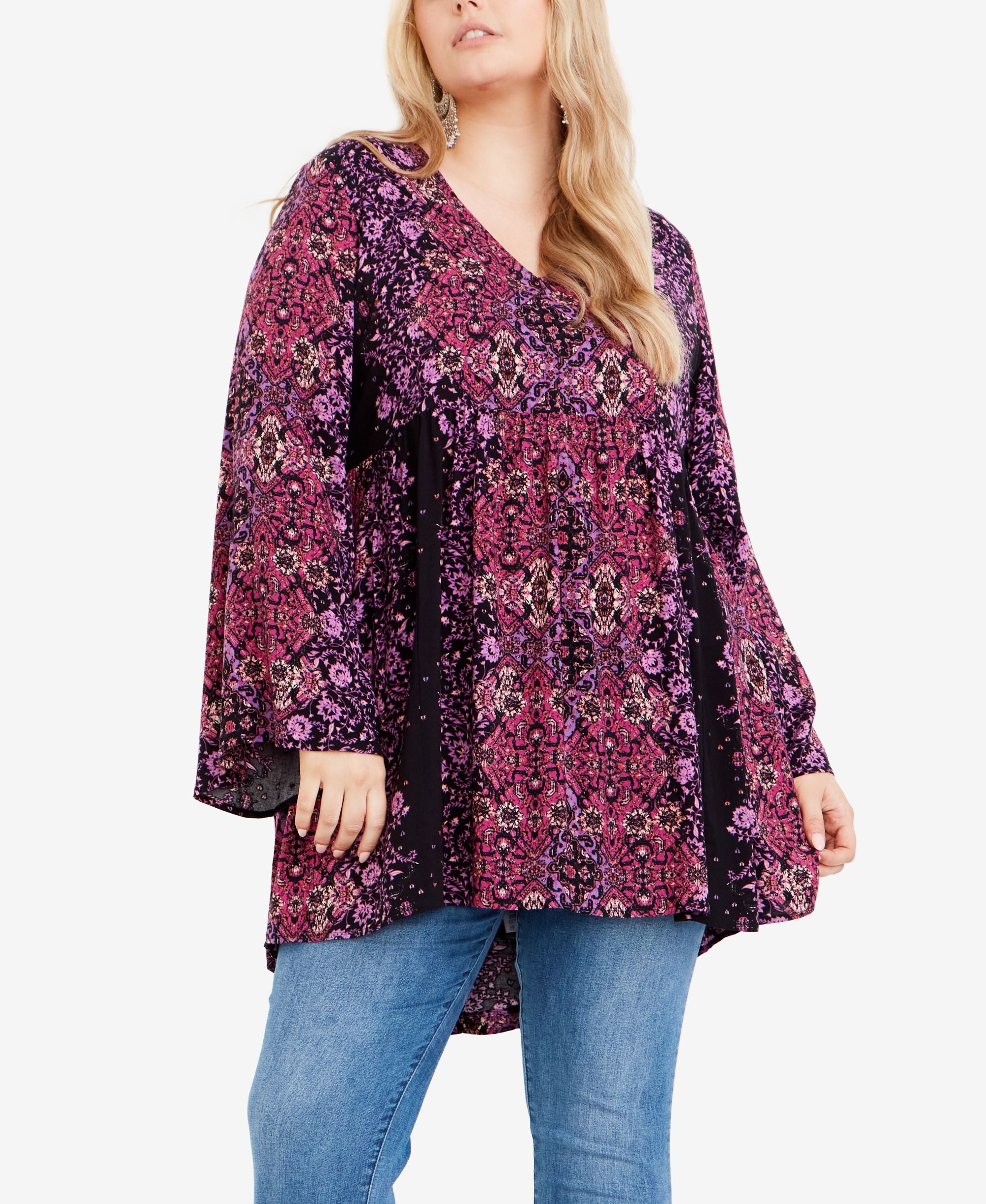 Avenue Plus Size Harlee Tunic Top