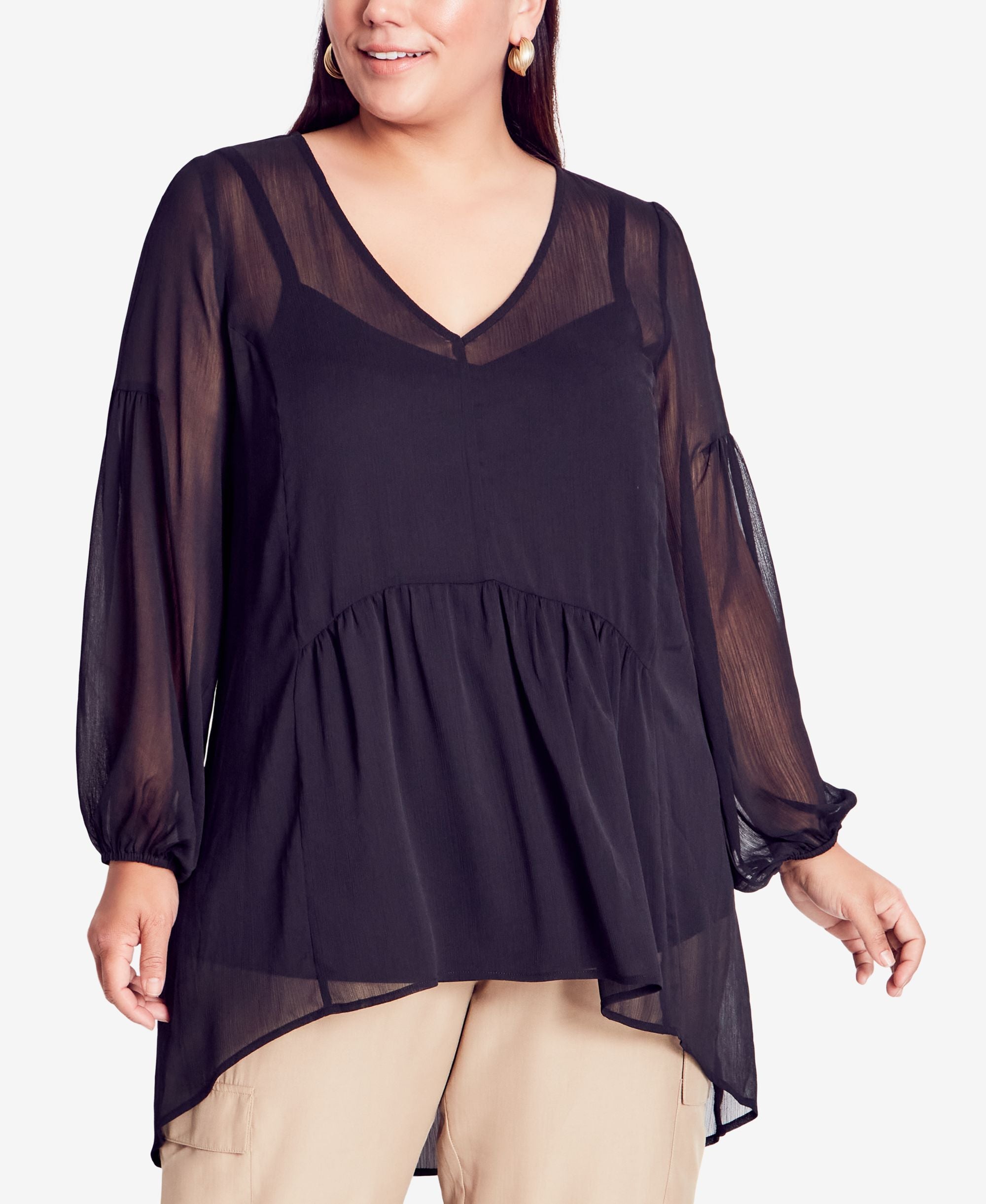 Avenue Plus Size Isla Top