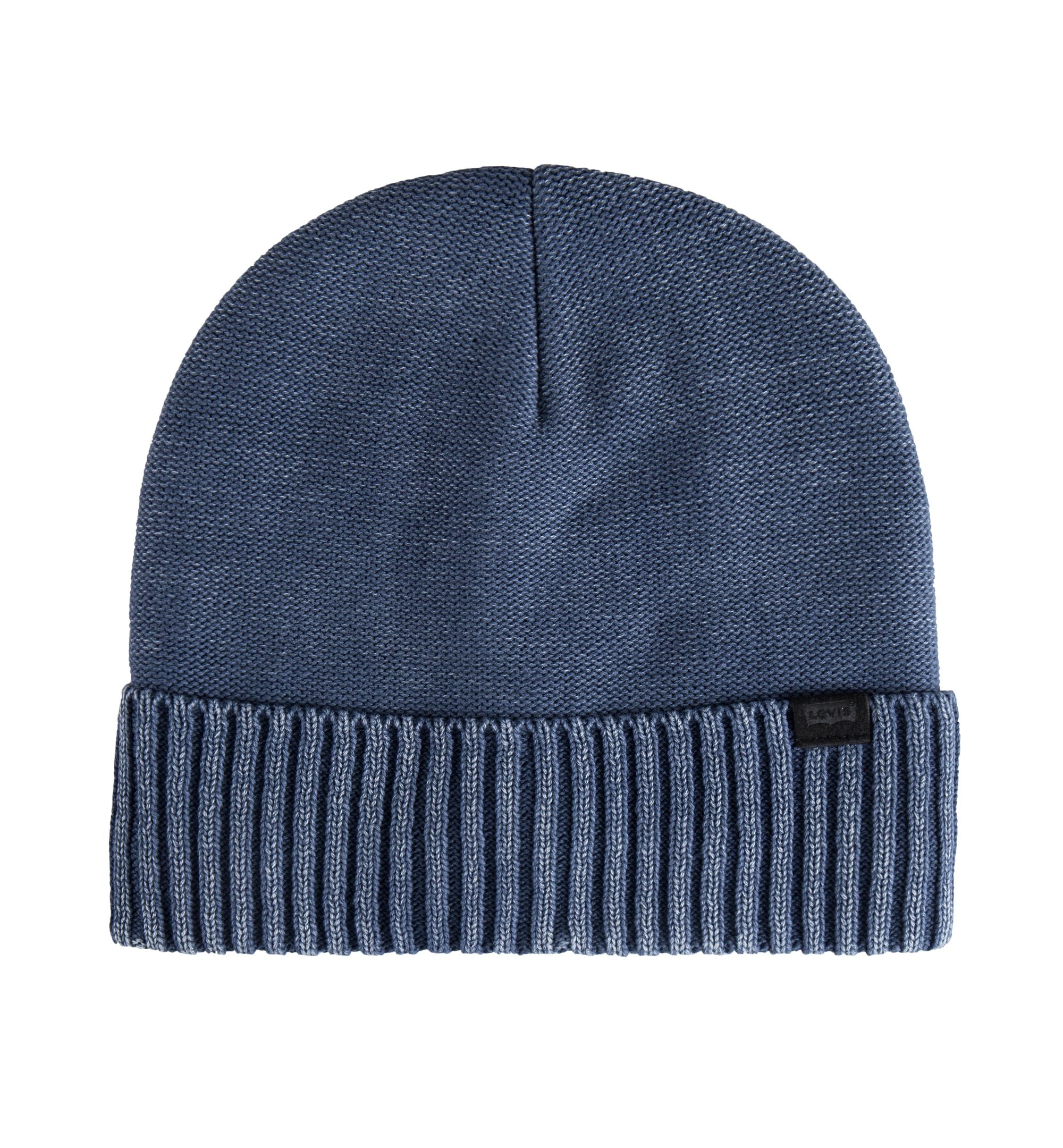 Men's Acid Washed Cuffed Beanie with Fleece Lining
