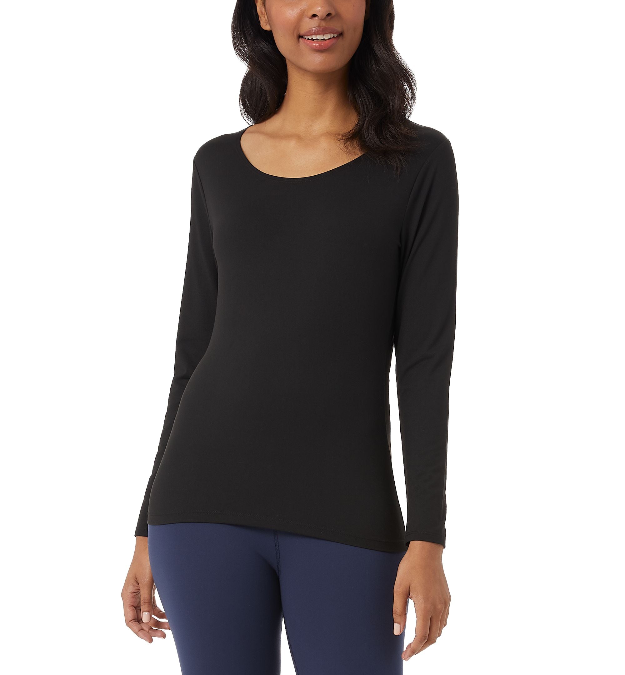 Women's Long-Sleeve Scoop Neck Top