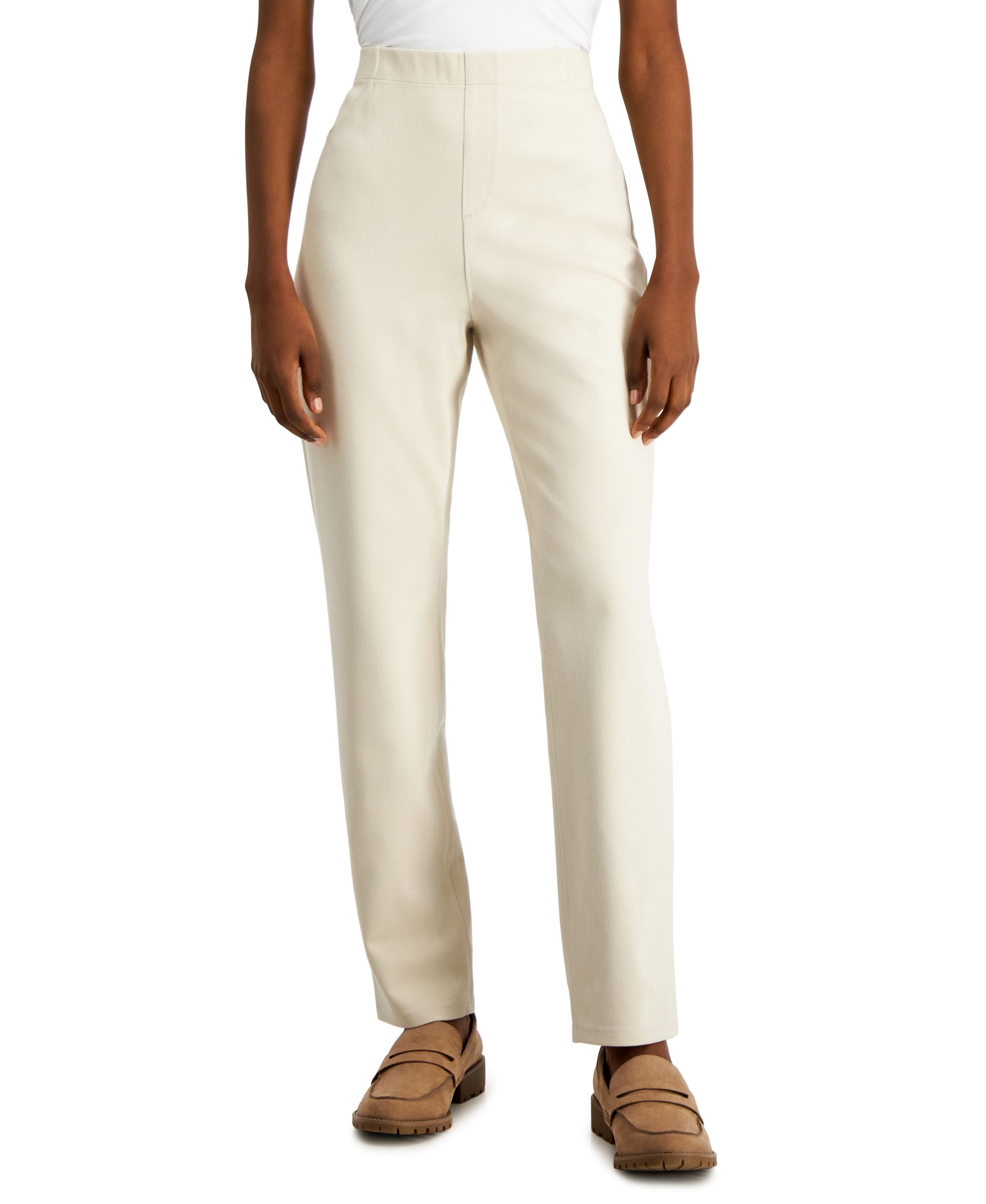 Petite Comfort Pull-On Pants