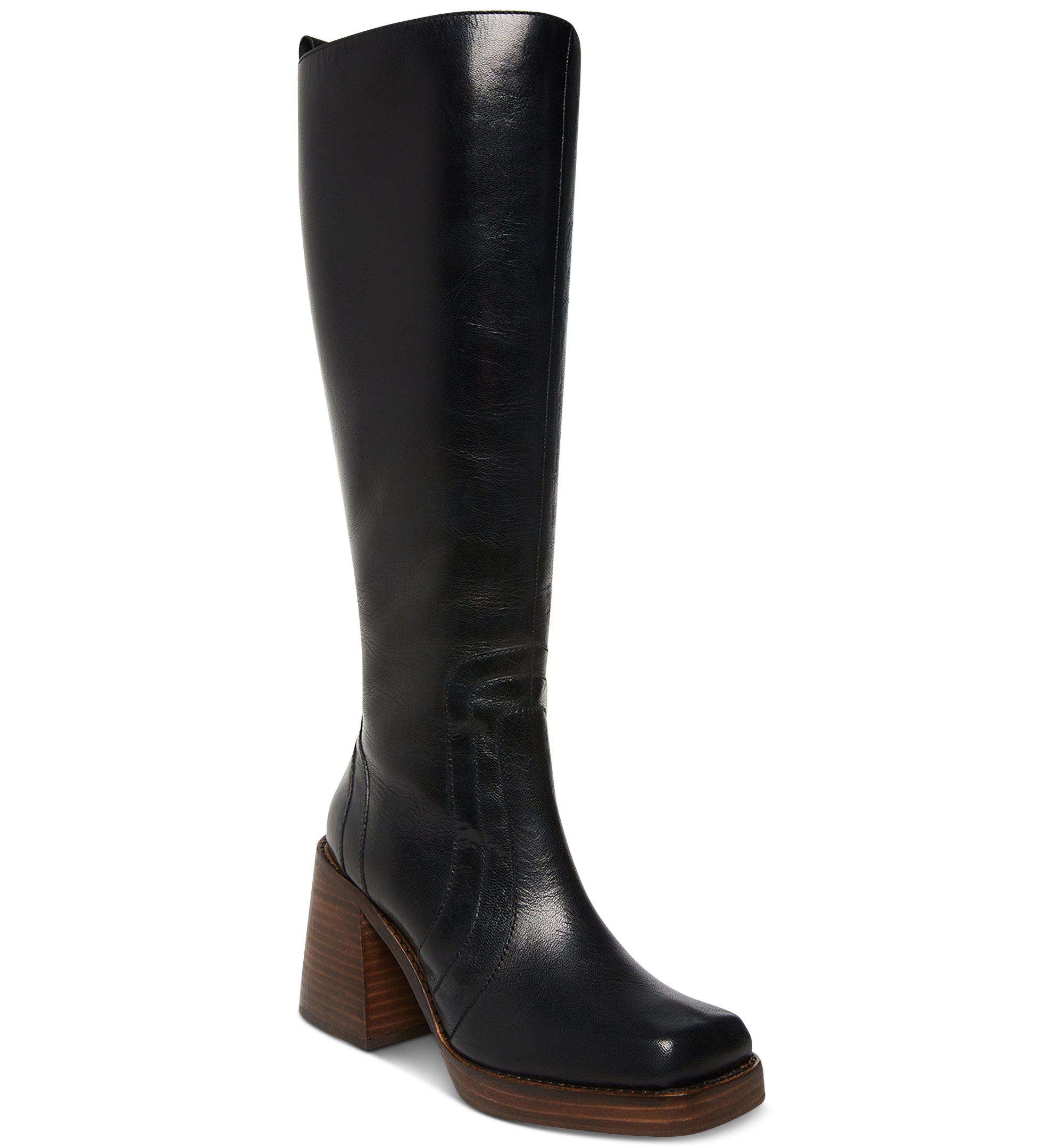 Women's Andiee Stacked Wooden Platform Boots