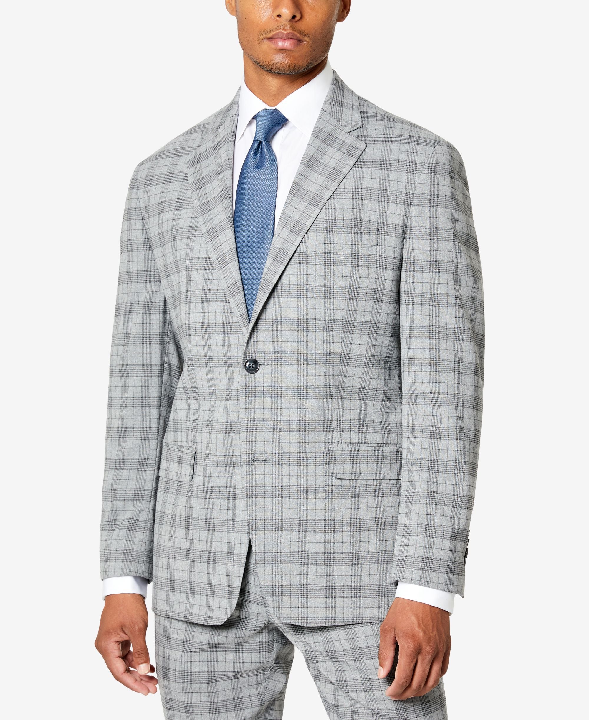 Men's Classic-Fit UltraFlex Stretch Flat Front Suit Pants