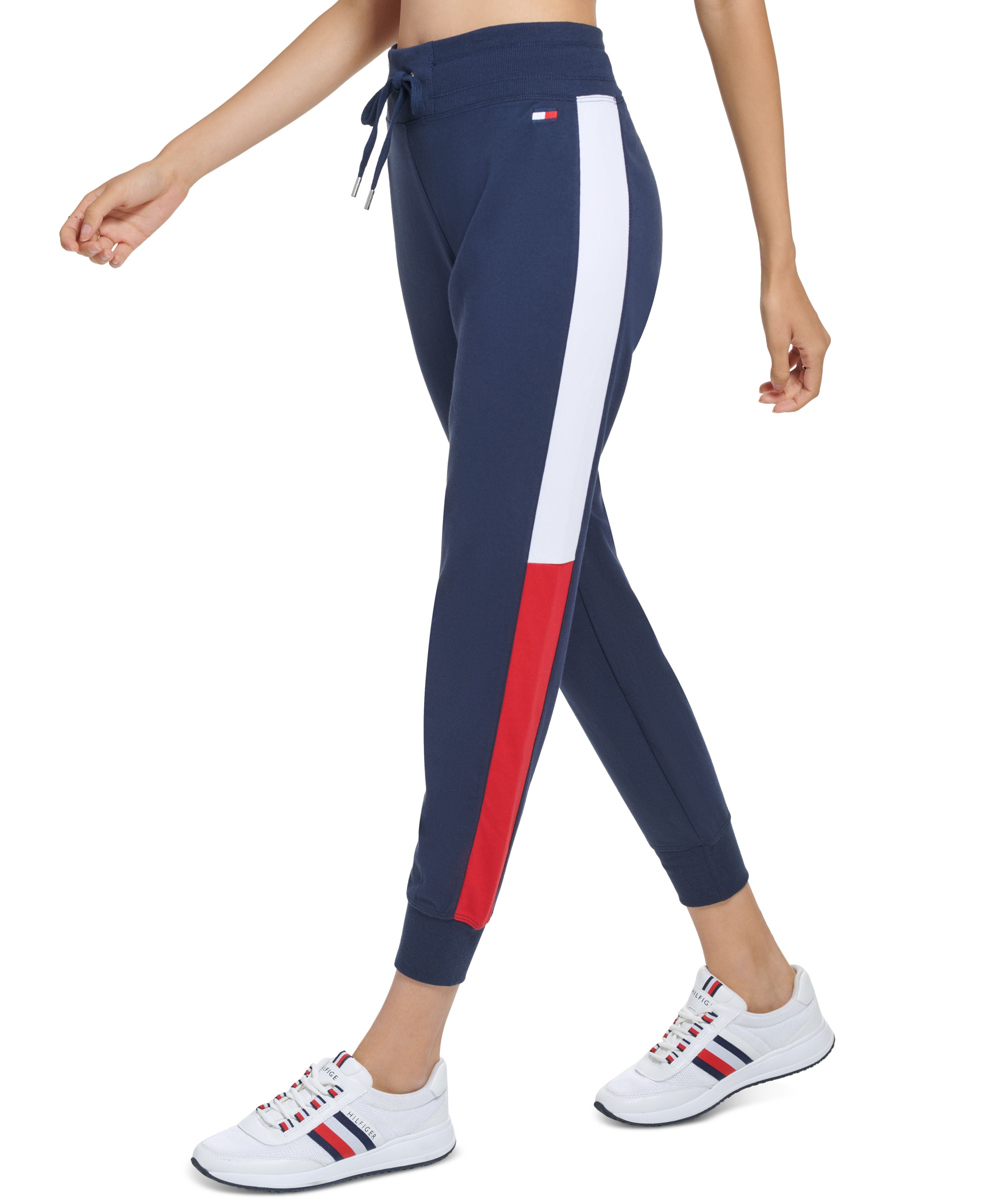 Side Stripe Knit Joggers