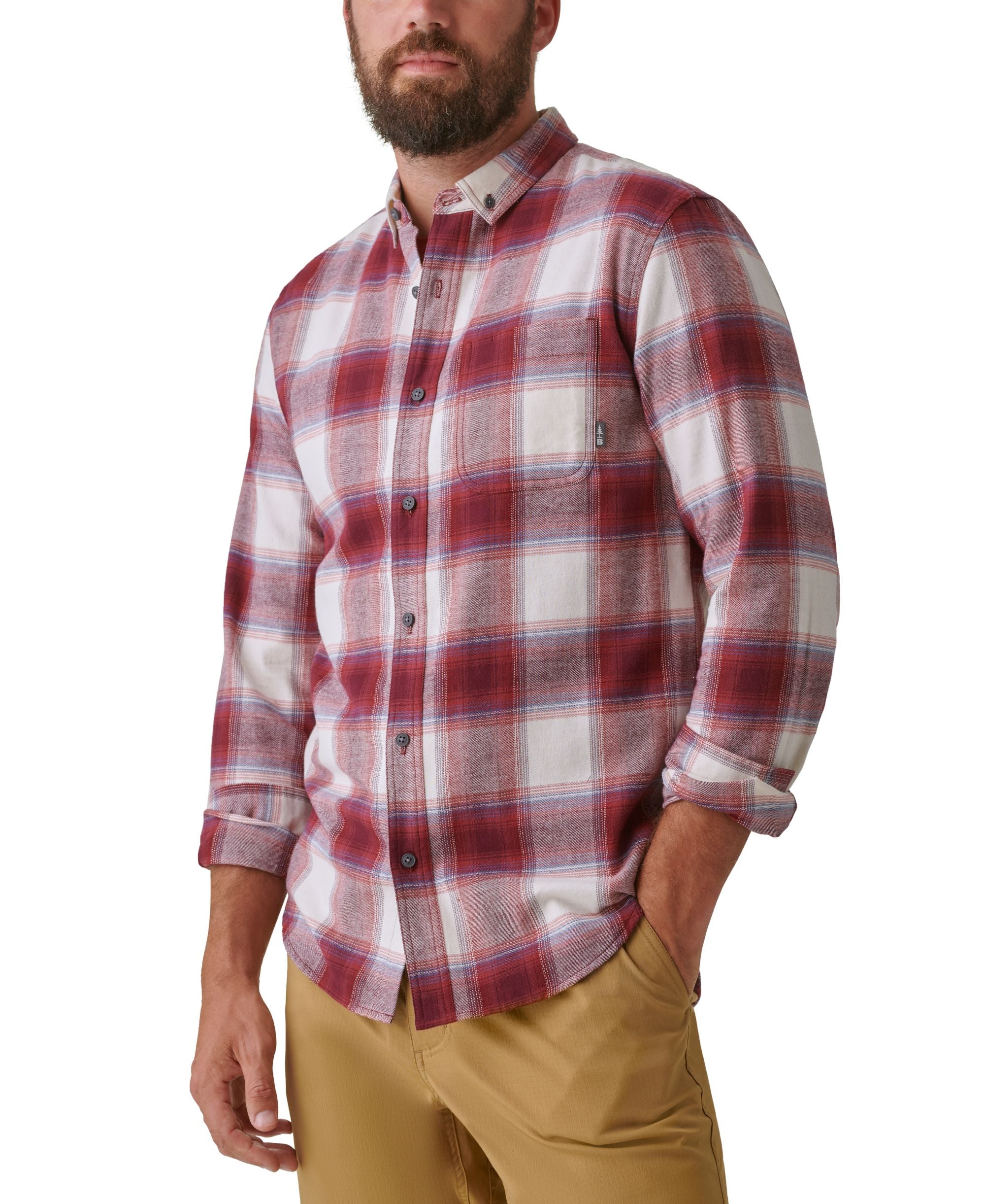 Men's Expedition Stretch Flannel Shirt
