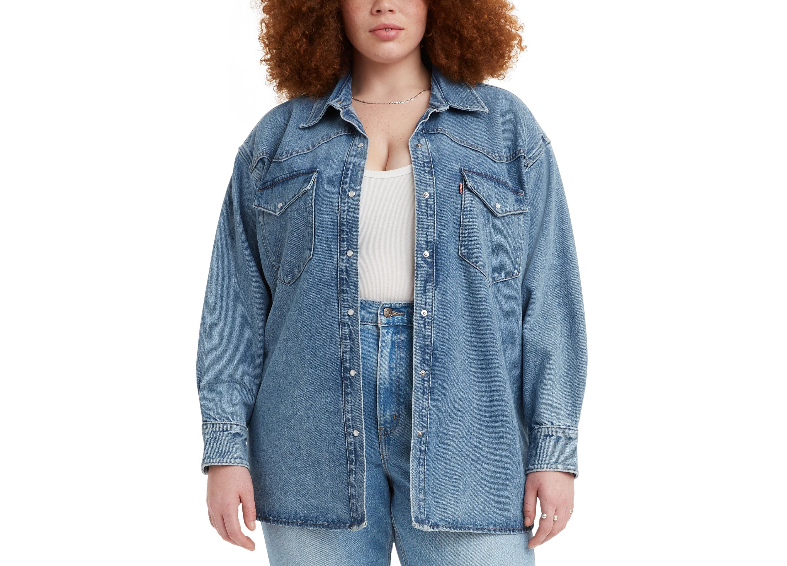 Trendy Plus Size Dylan Western Cotton Shirt