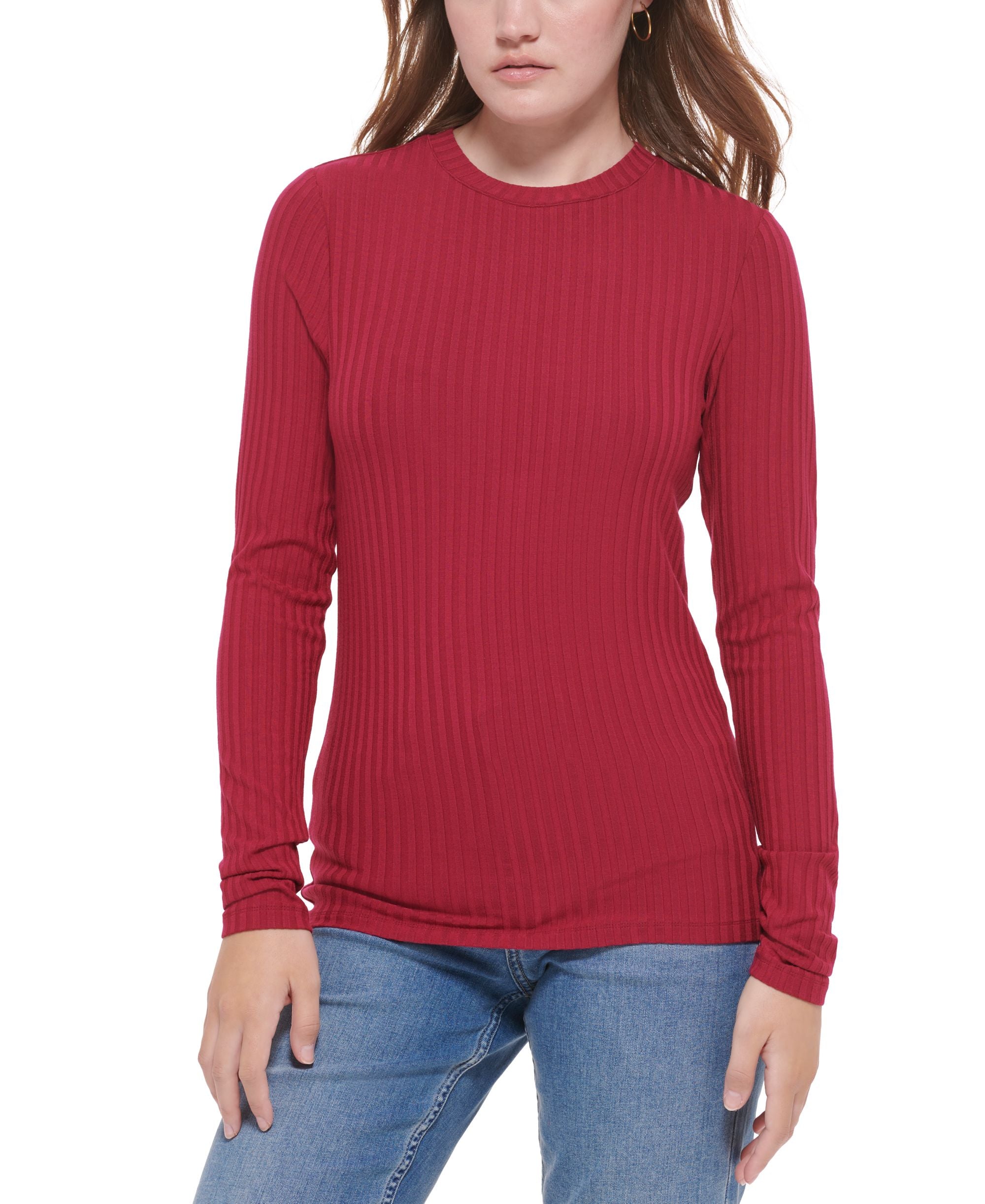 Women's Long Sleeve Crewneck Top