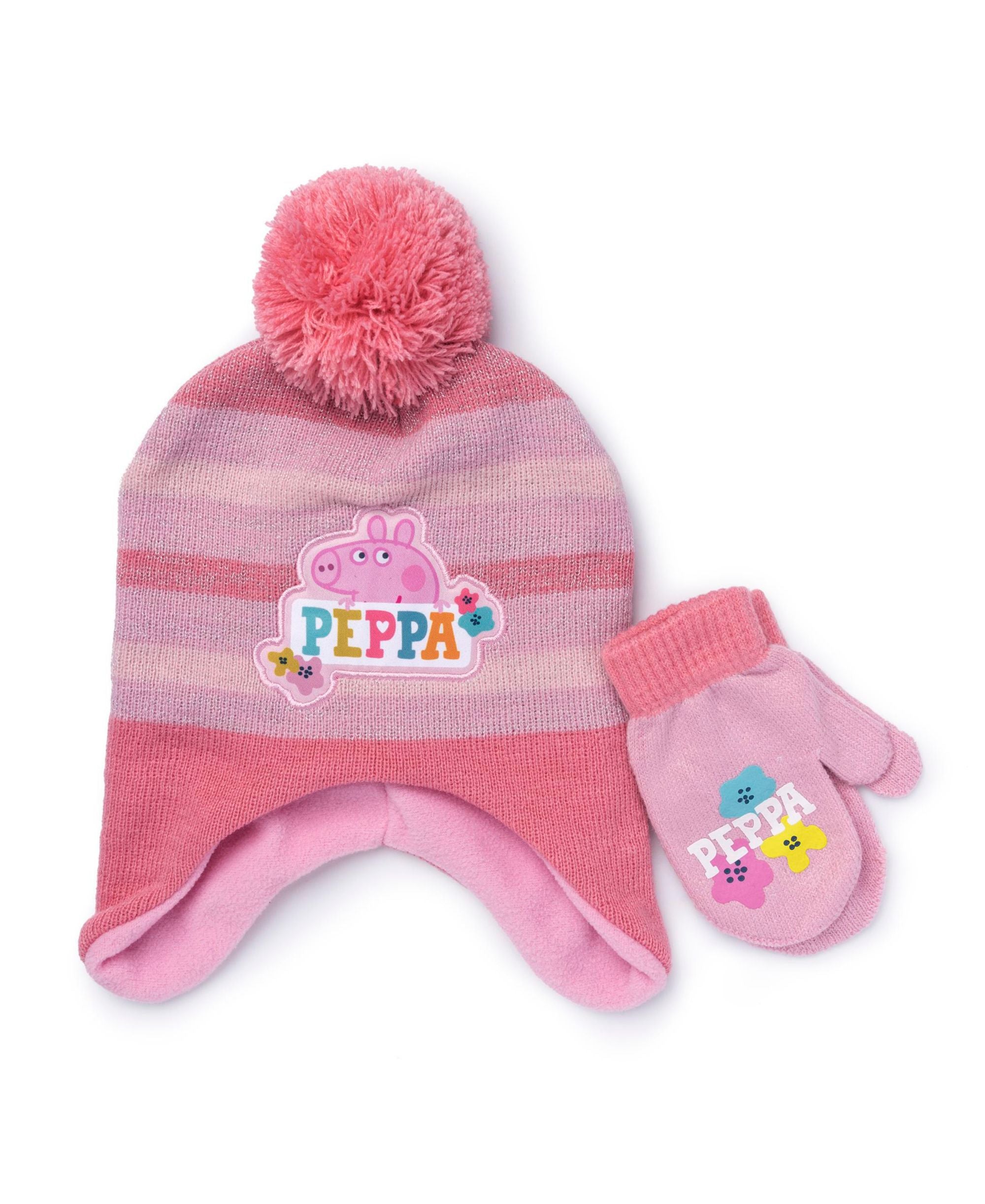 Berkshire Toddler Girls Character License Cold Weather Hat Gloves 2 Piece Set