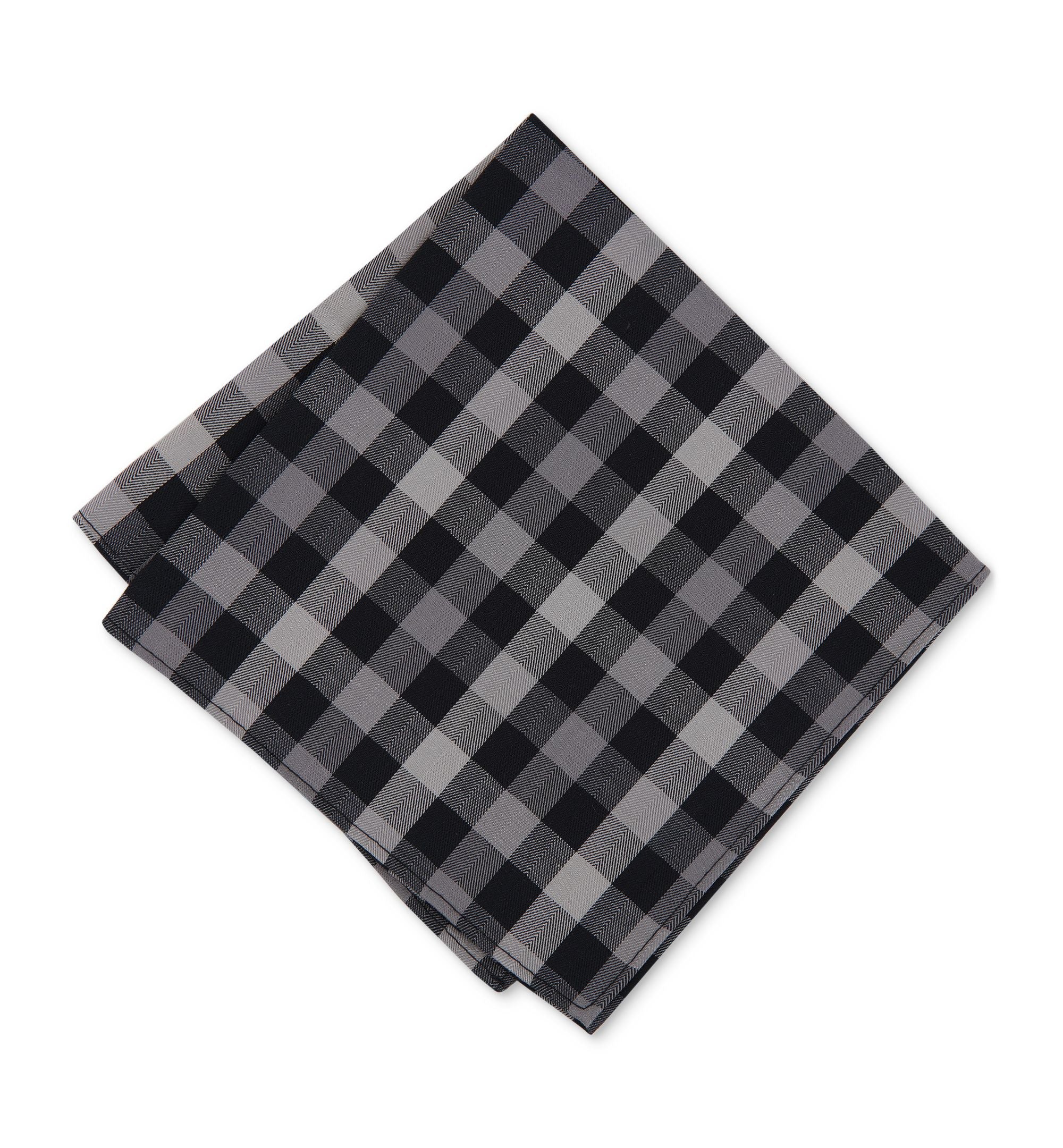 Men's Merritt Plaid Pocket Square