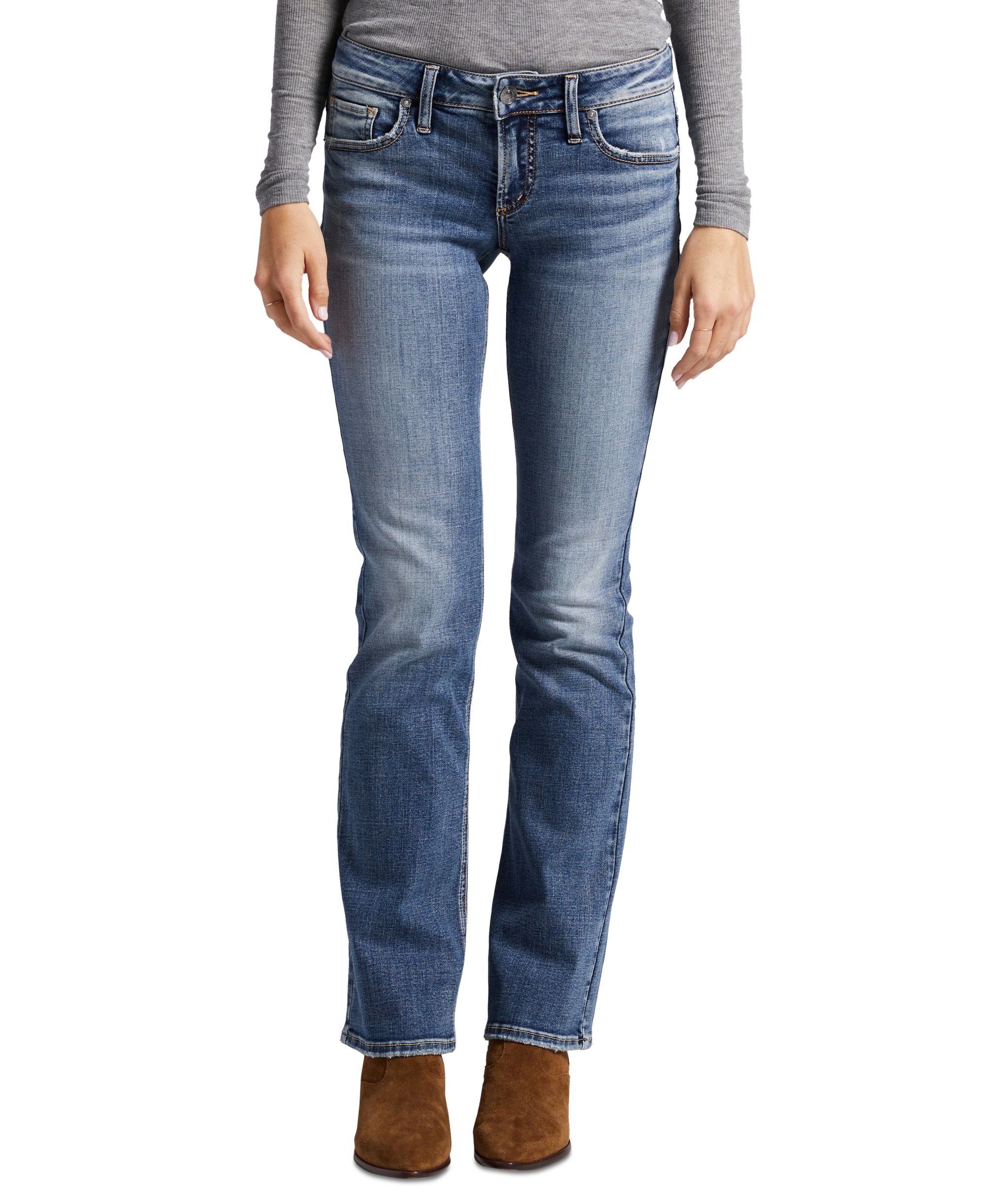 Women's Britt Low-Rise Slim Bootcut Jeans