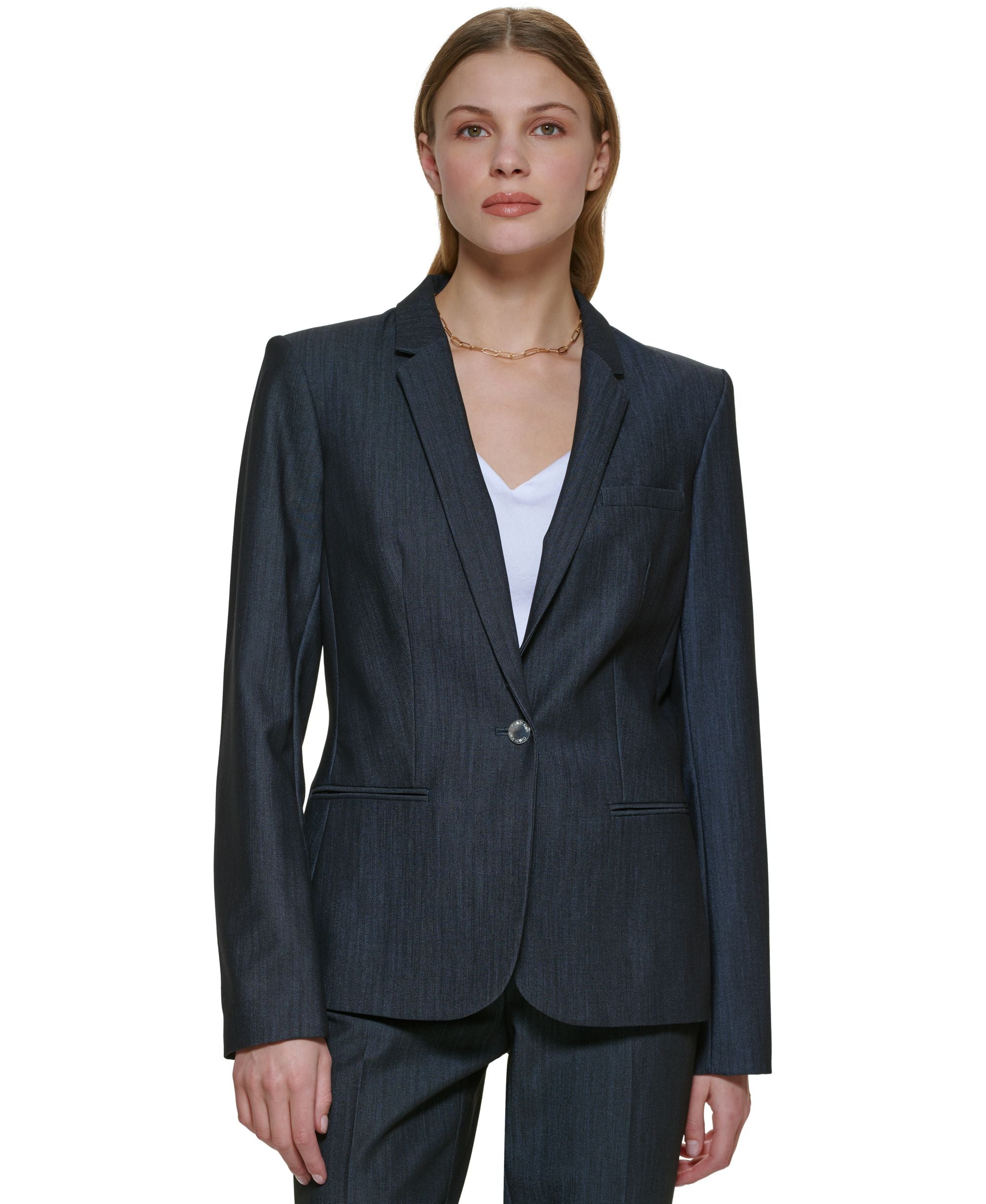 One-Button Blazer