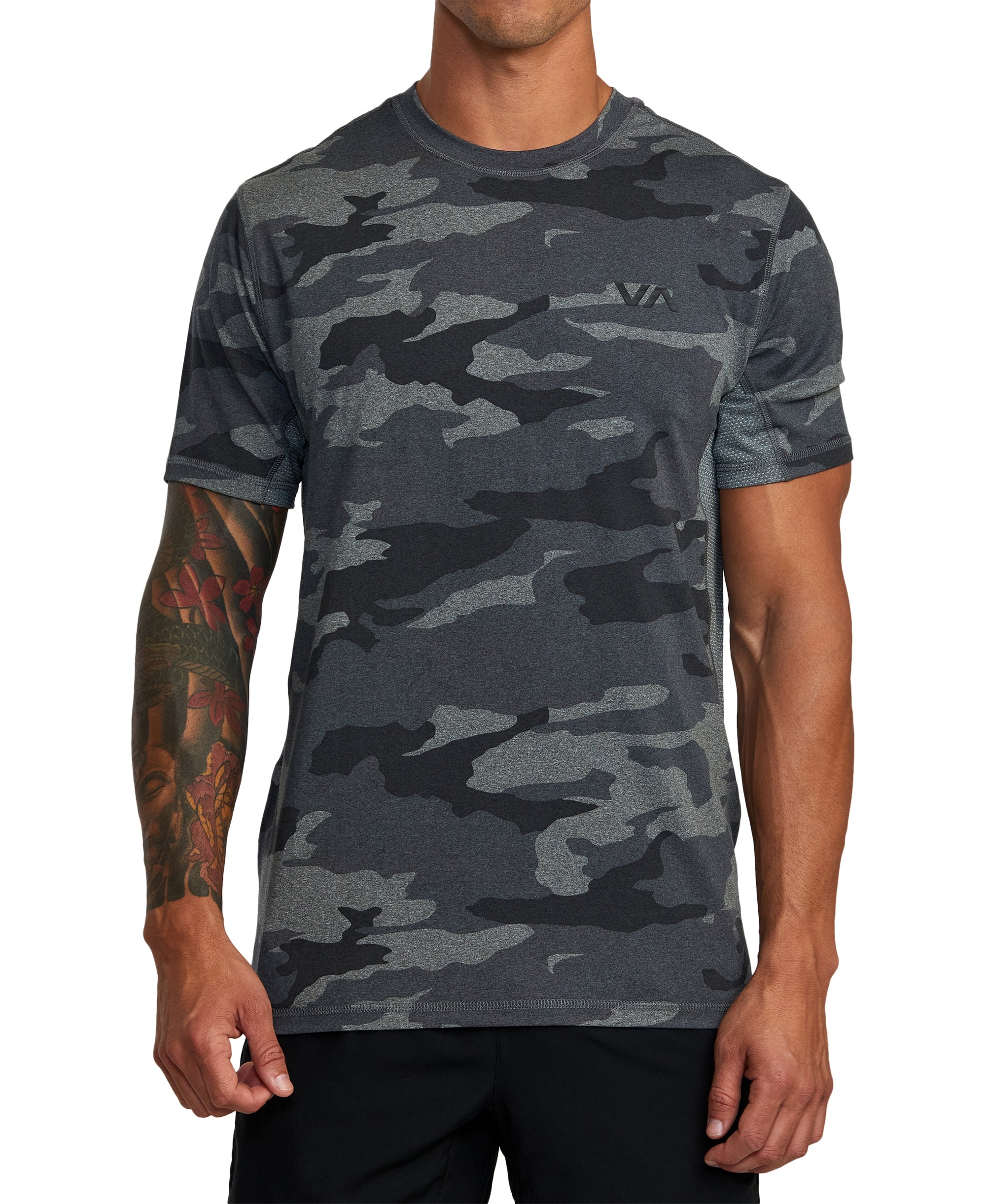 Men's Short Sleeves Sport Vent T-shirt