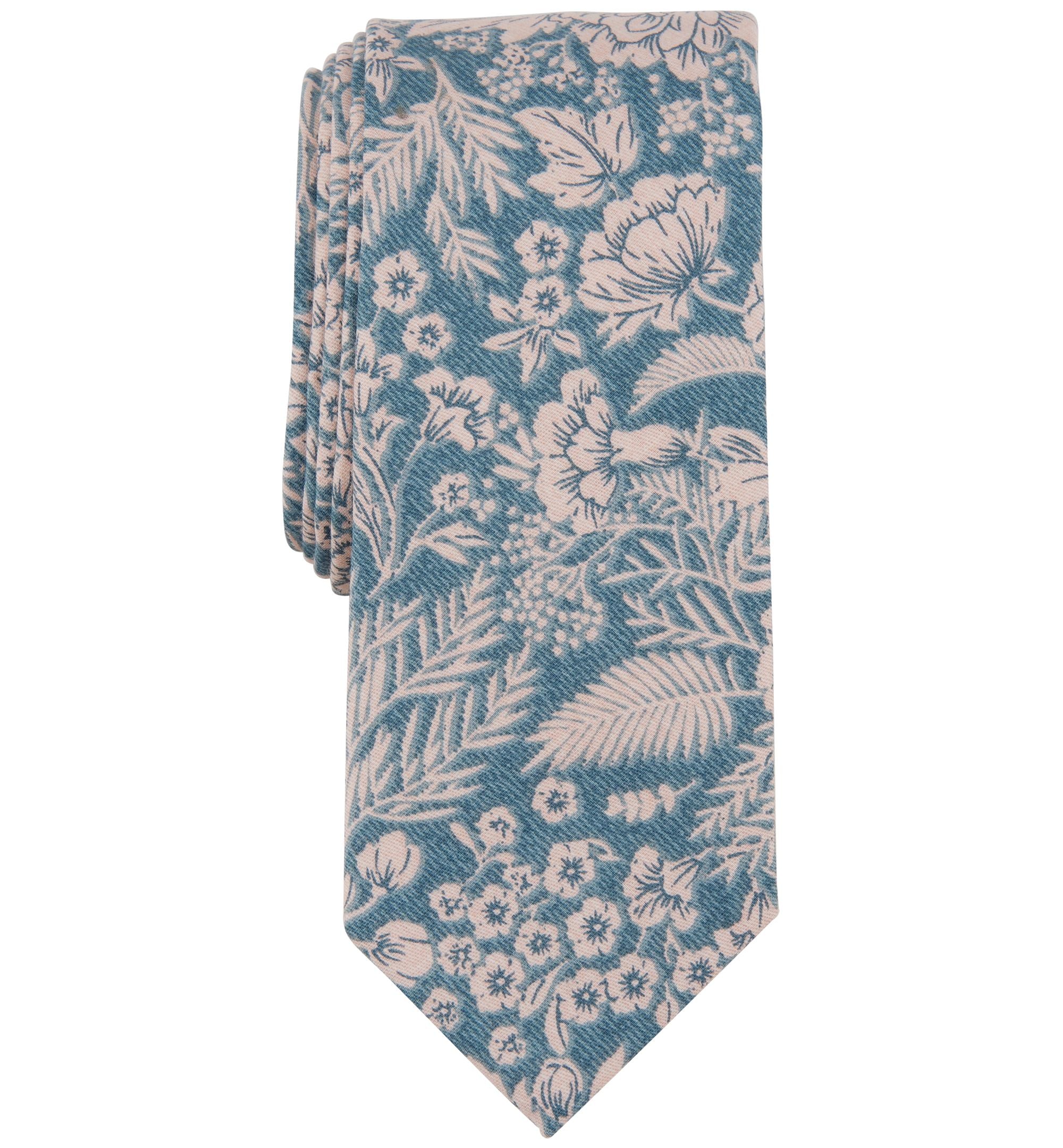 Men's Offset Floral Tie