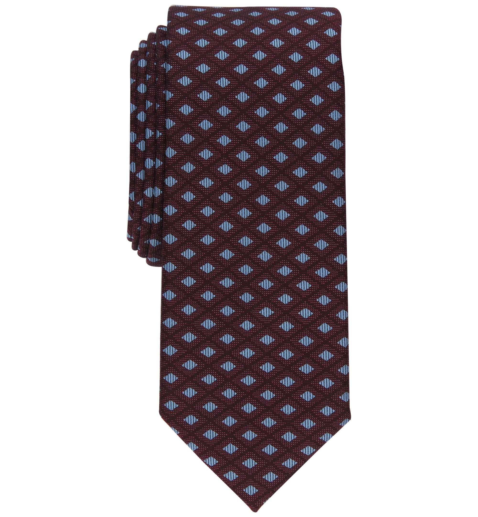 Men's Oak Geo-Print Tie