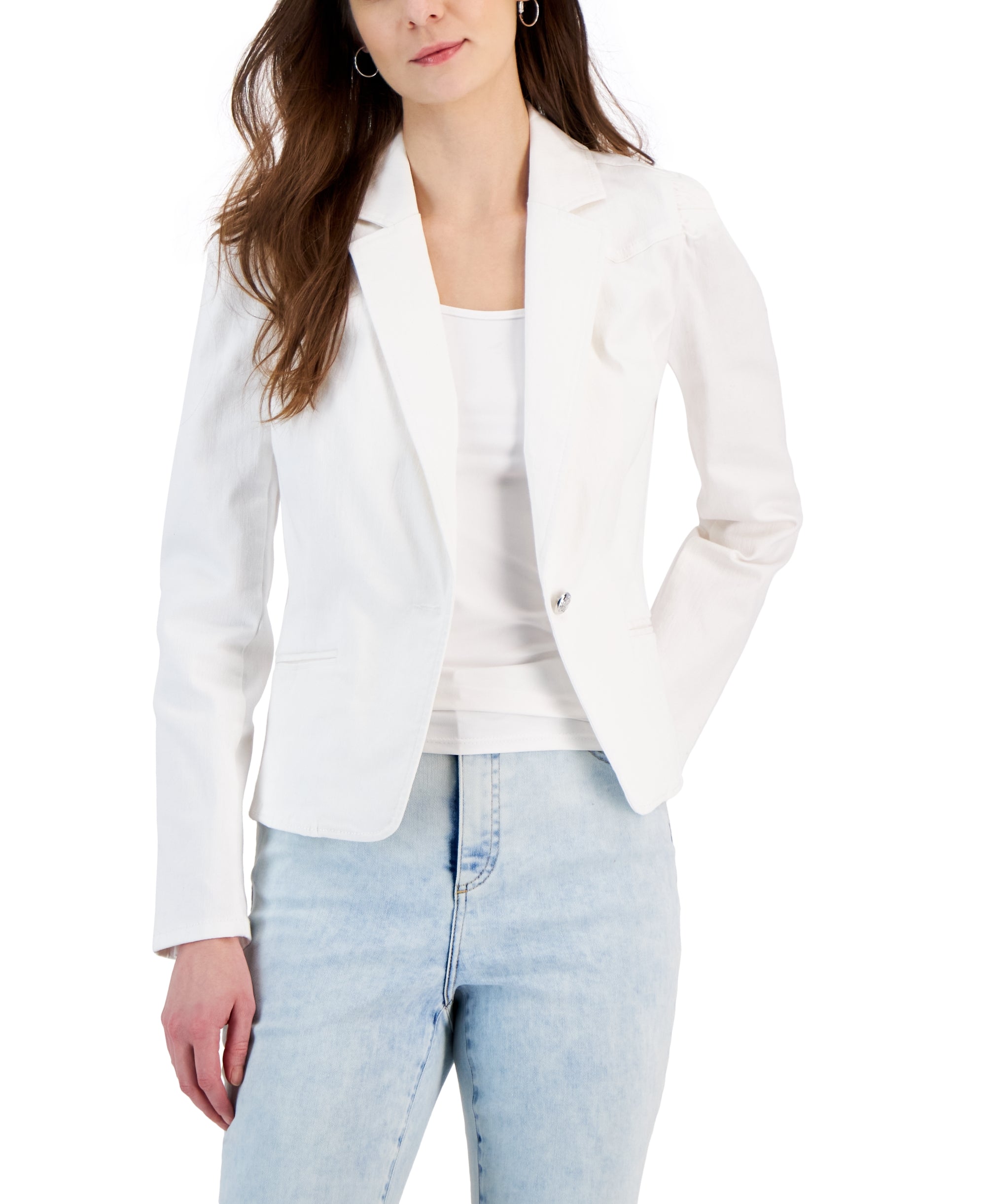 Women's Puff-Sleeve Blazer