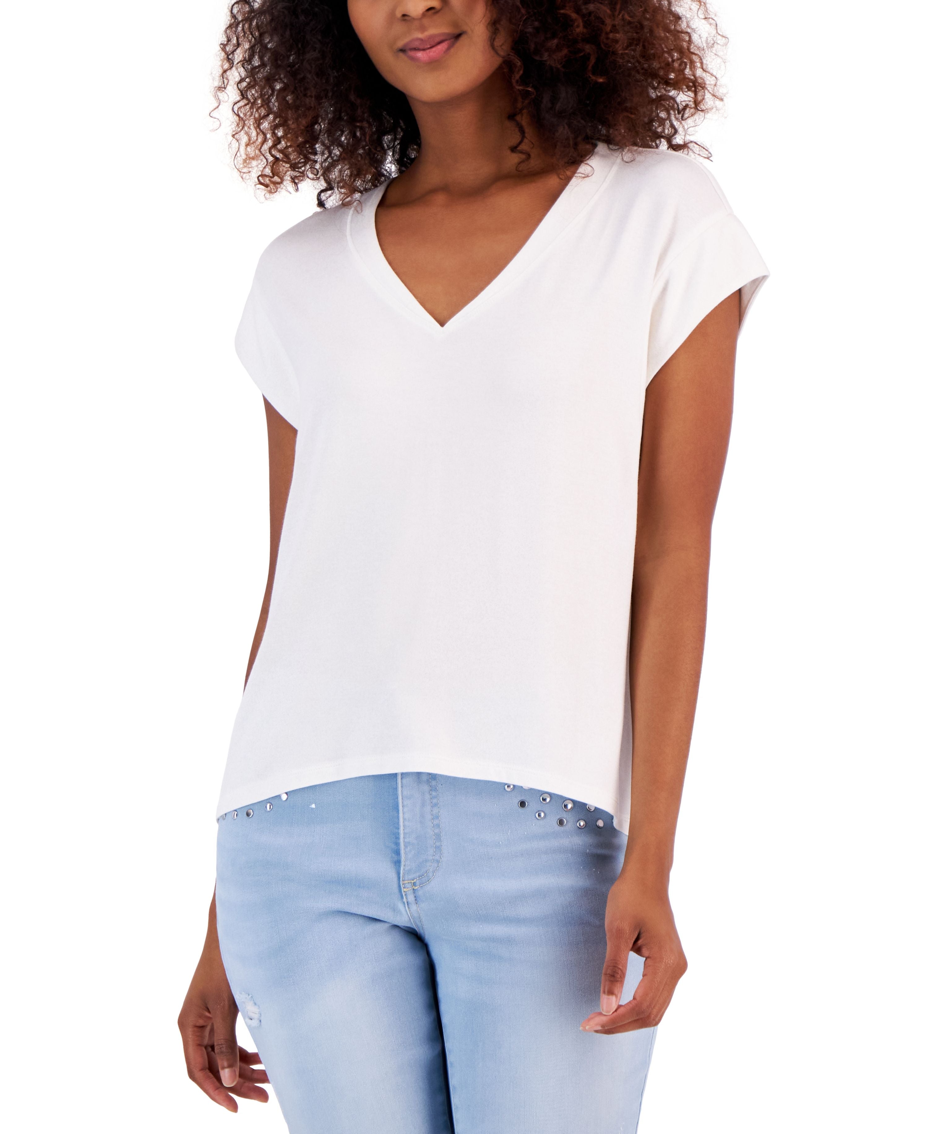 Women's Shine V-Neck Top