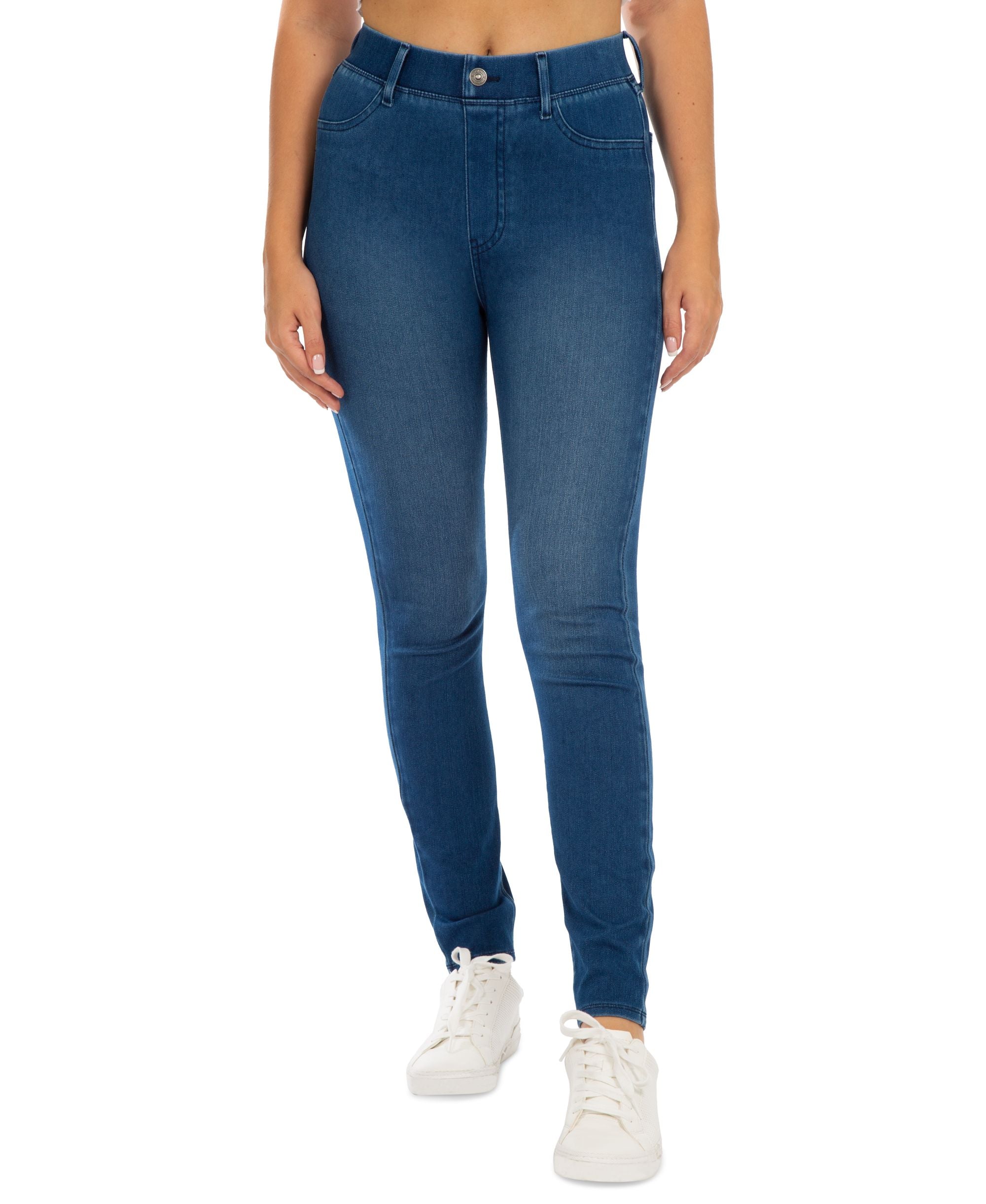 Juniors' High-Rise Stretch Ankle Leggings