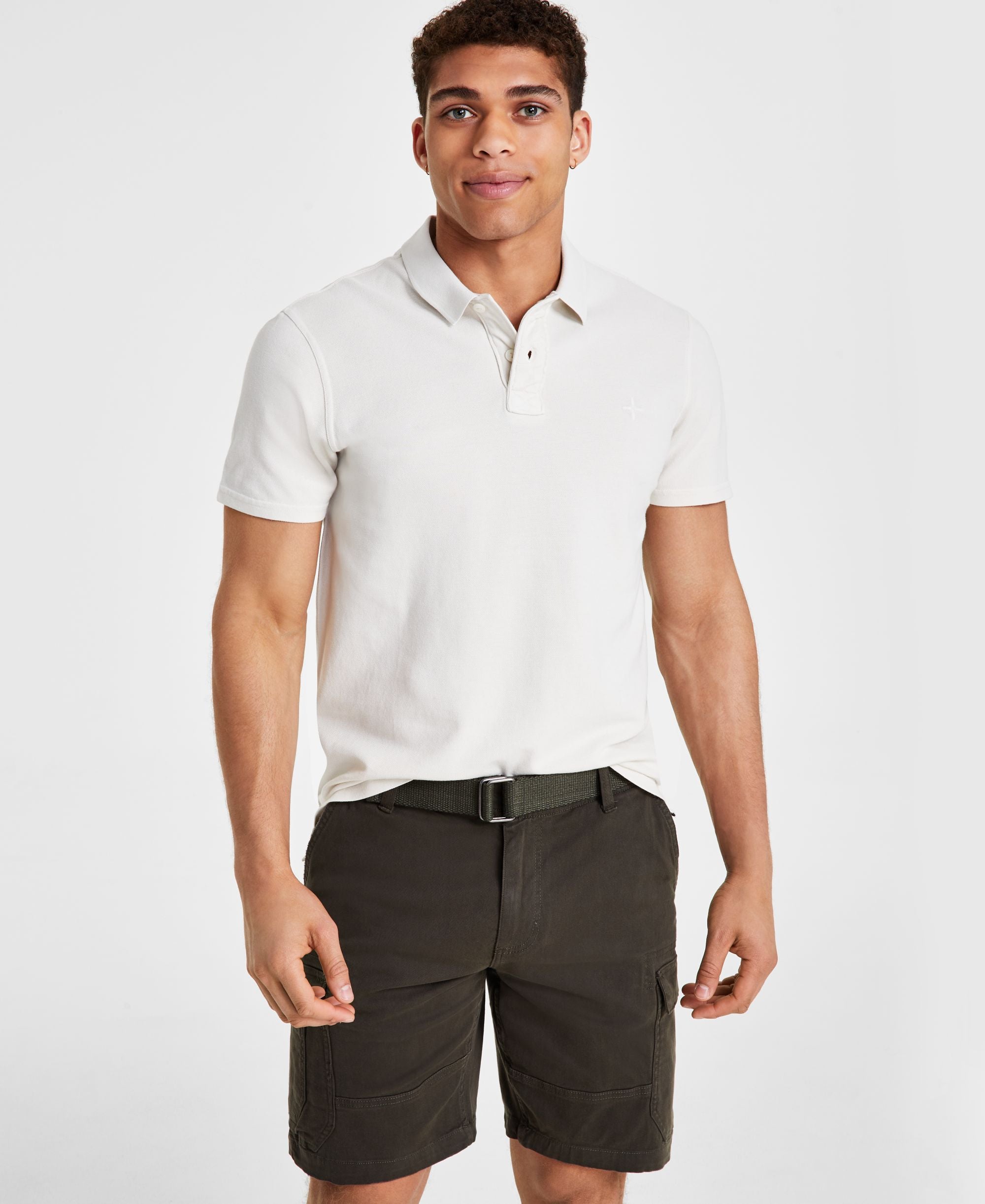Men's Regular-Fit Solid Piqu� Polo Shirt