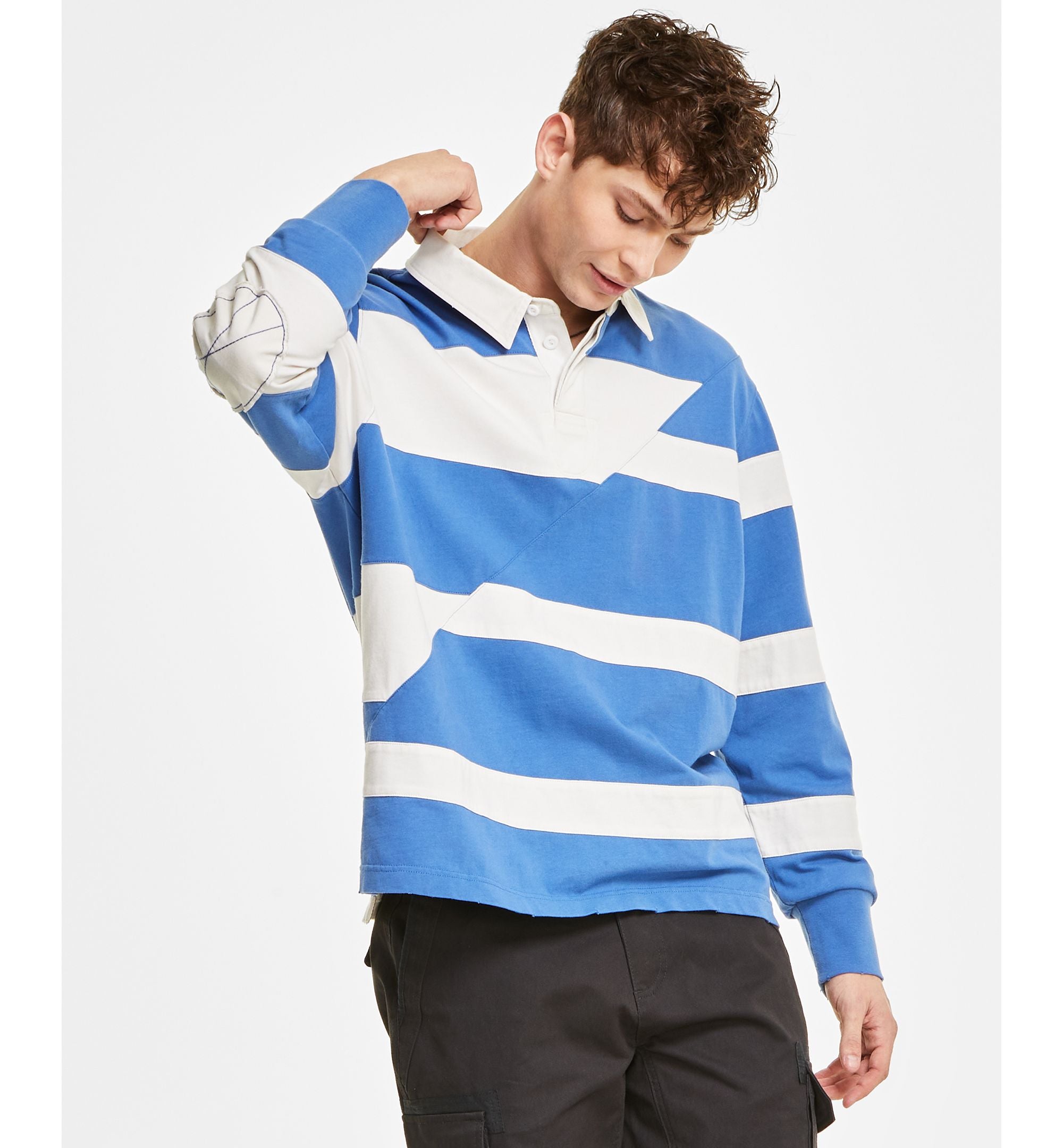Men's Robert Striped Rugby Shirt