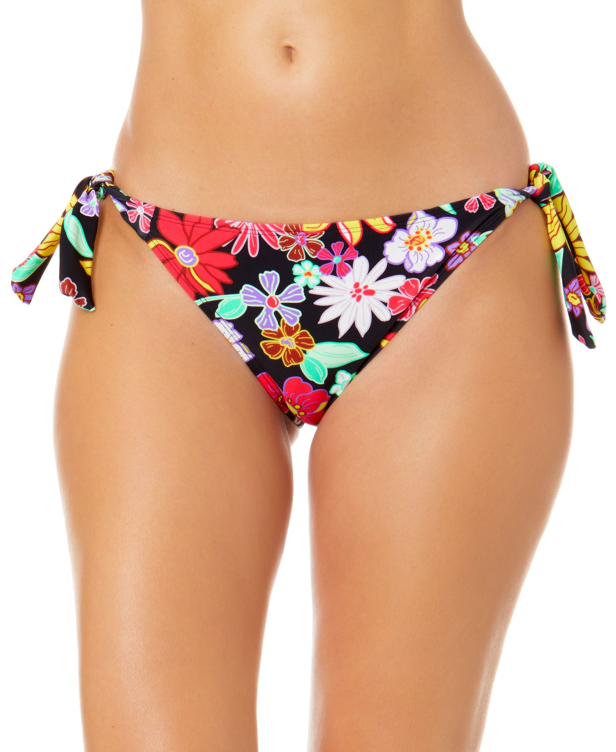 Juniors' Penny Lane Side-Tie Hipster Bikini Bottoms
