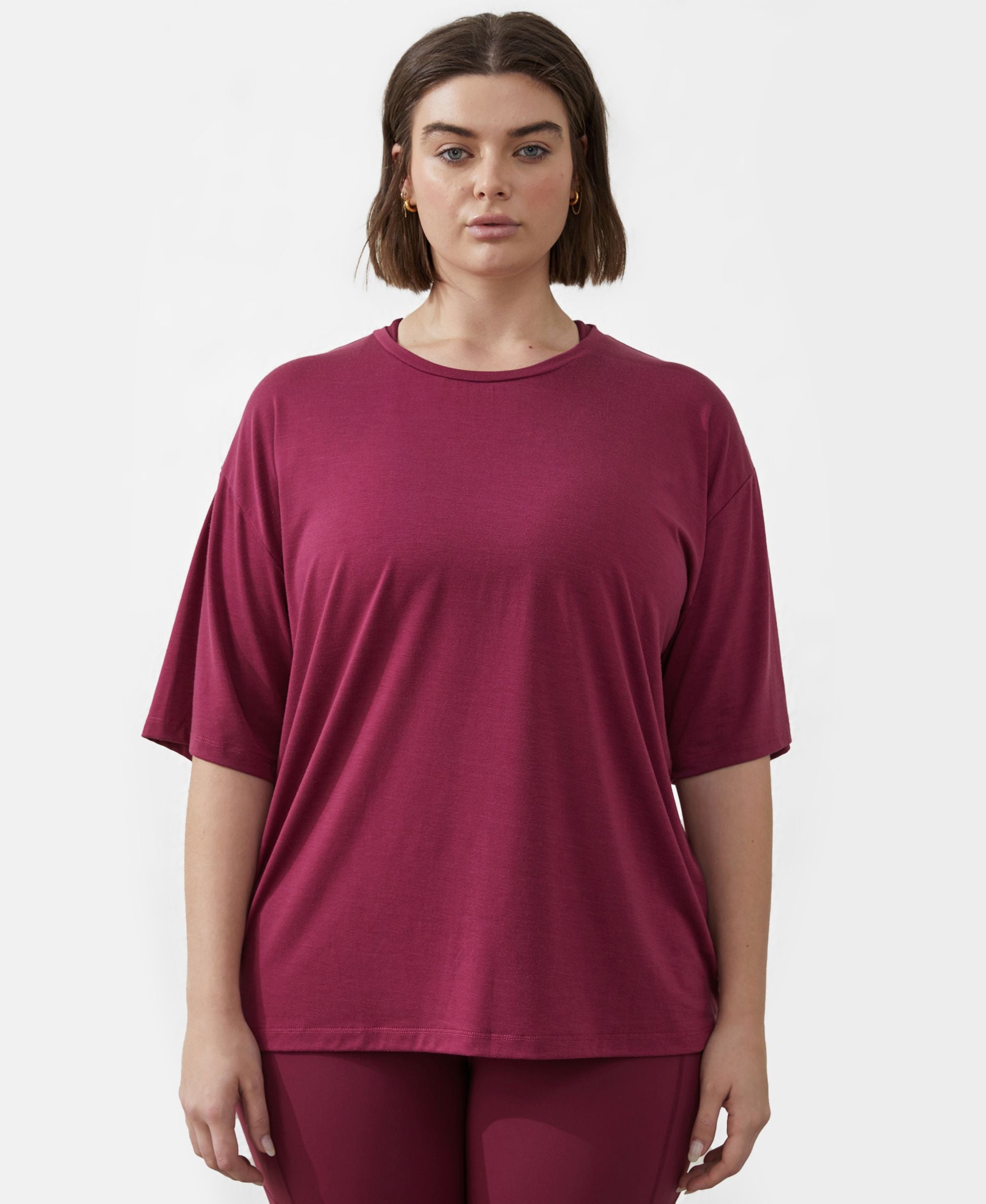 Trendy Plus Size Active Boyfriend T-Shirt