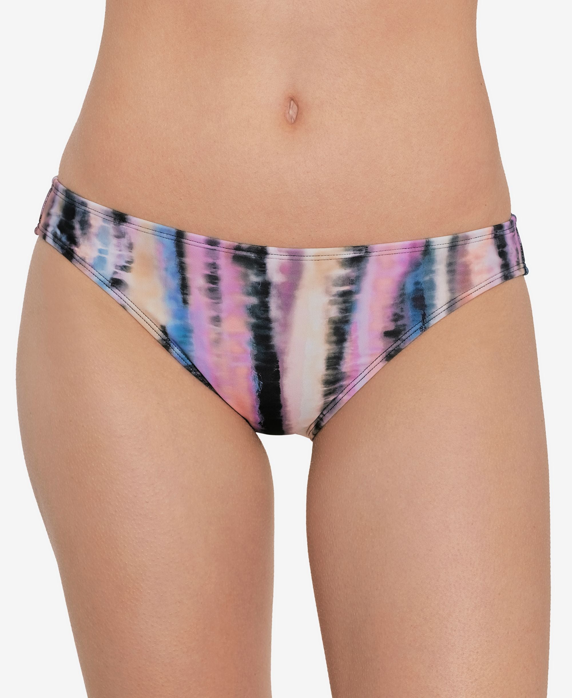 Juniors' Tie-Dyed Hipster Bikini Bottoms