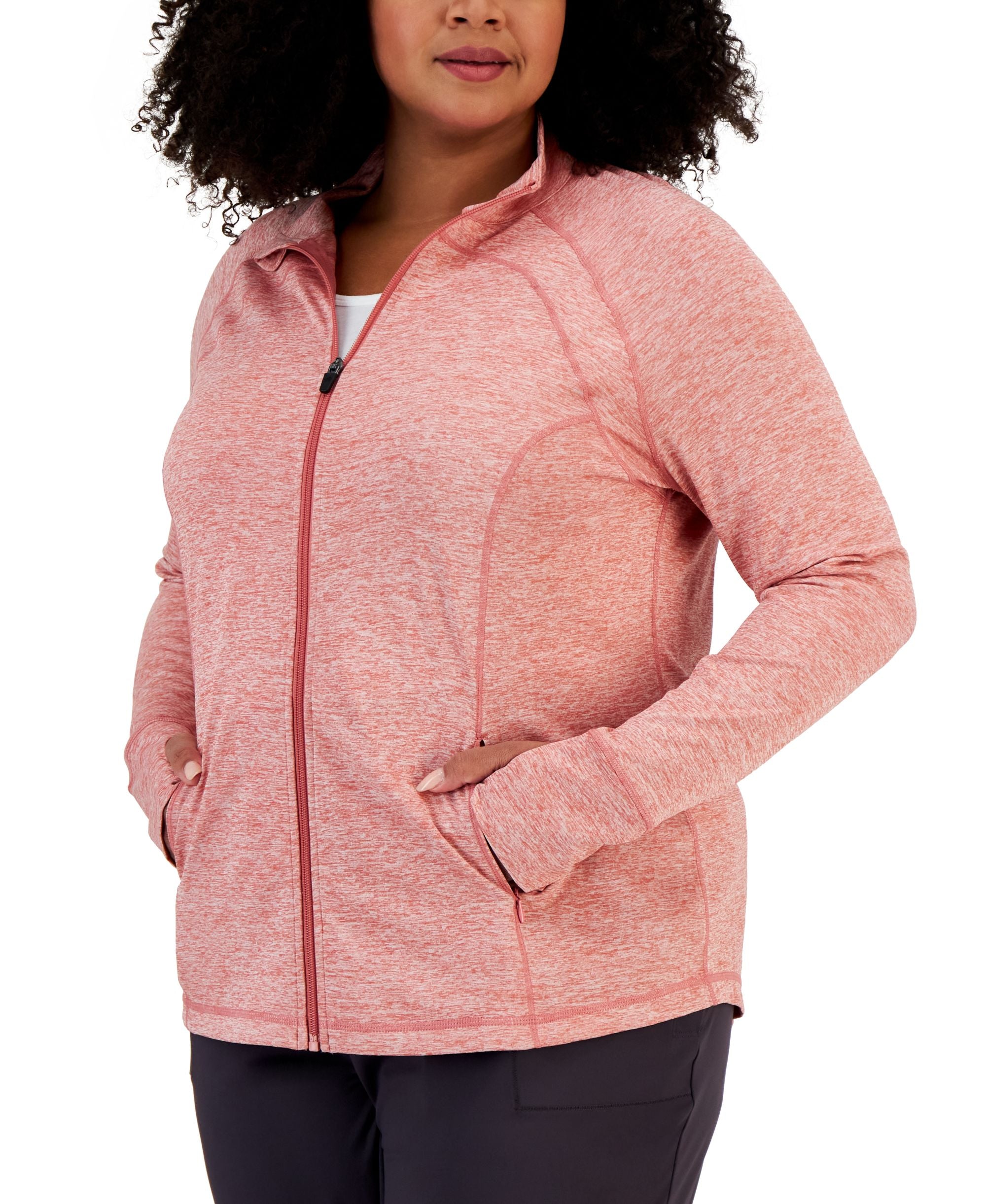 Women's Plus Essentials Performance Zip Jacket