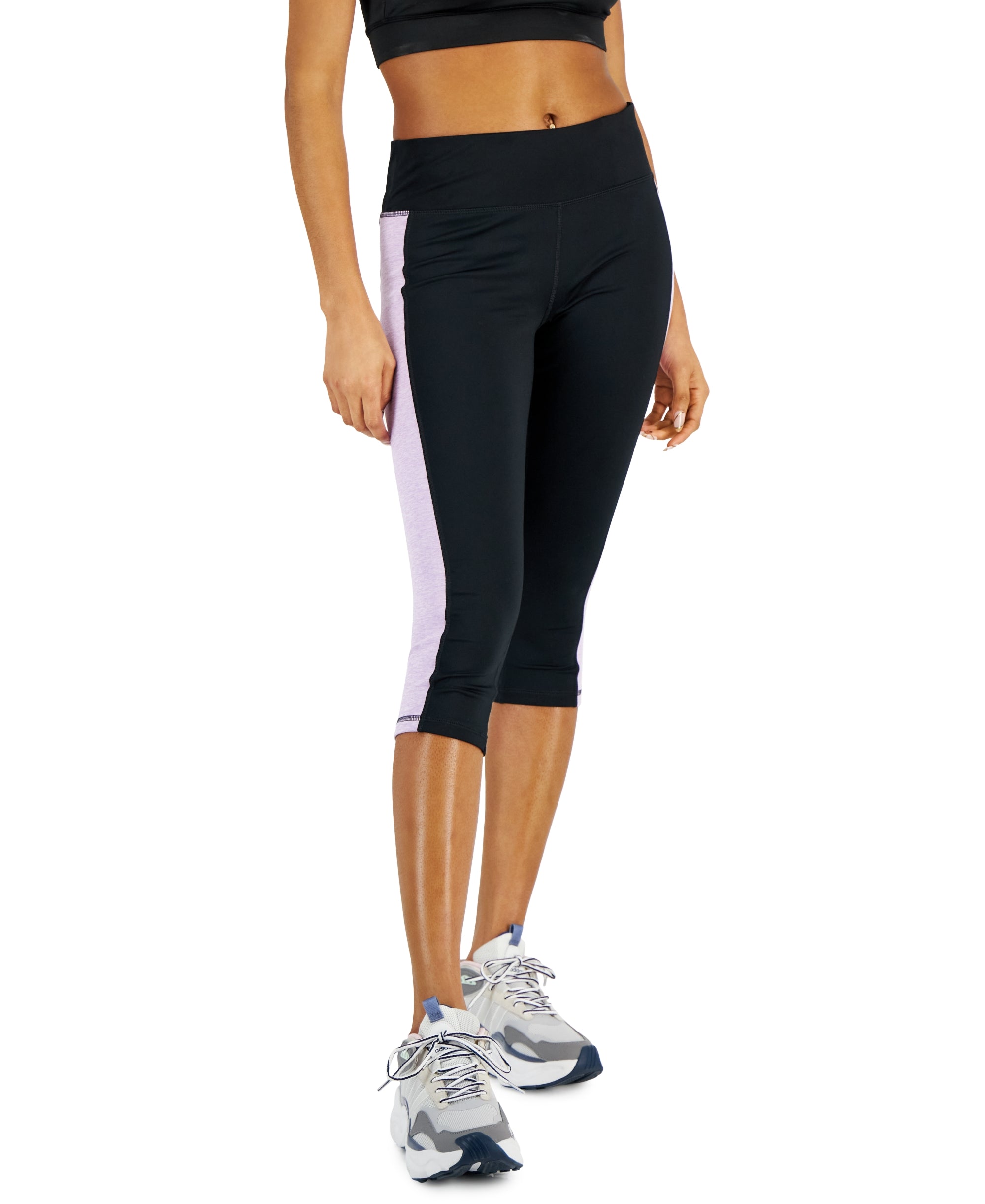 Active Petite Colorblocked Cropped Leggings