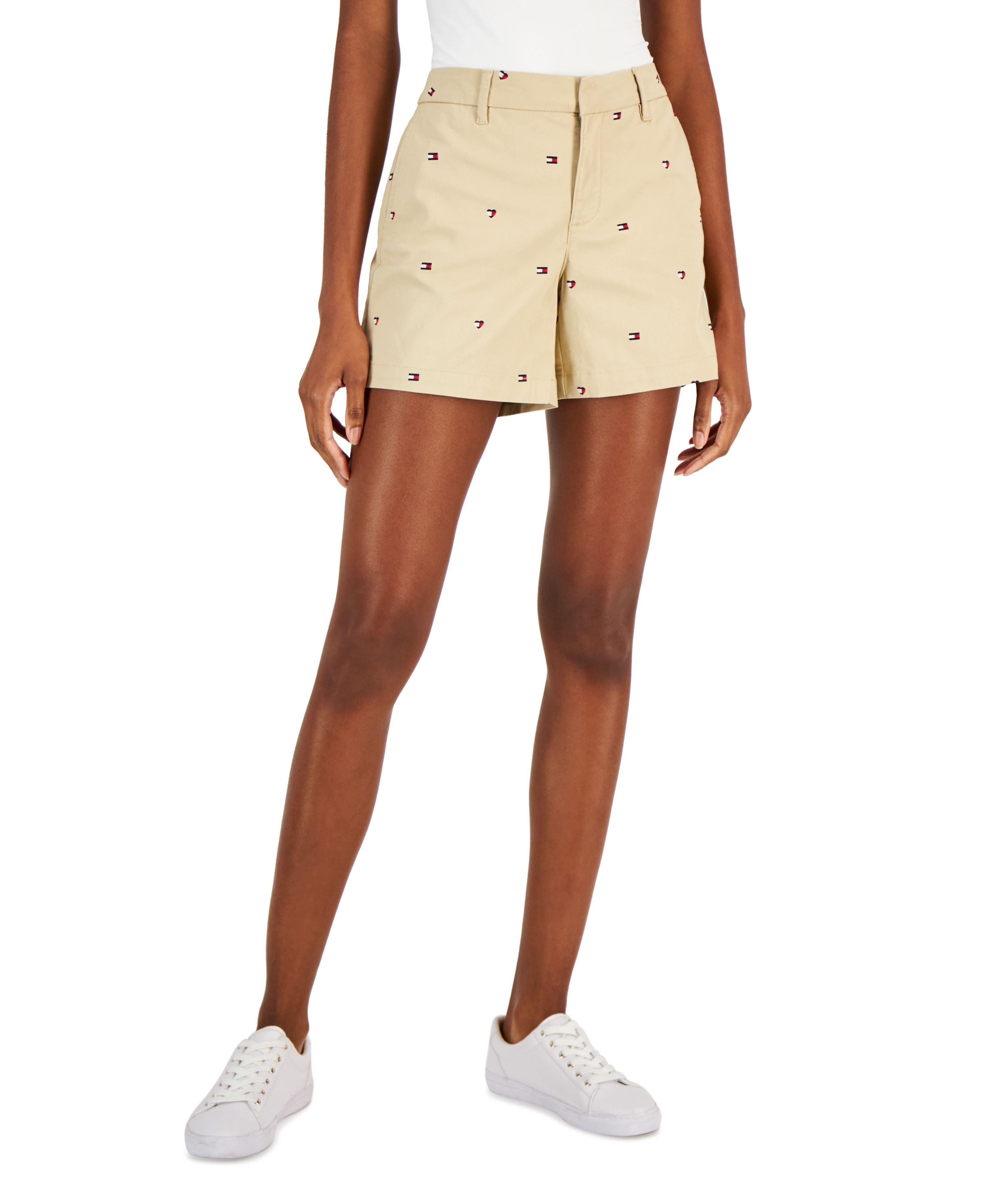 Women's Heart Flag 5 Inch Hollywood Shorts